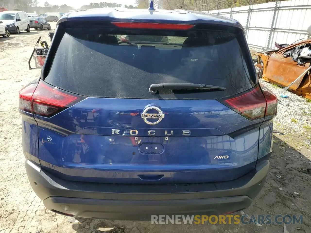 6 Фотография поврежденного автомобиля 5N1AT3AB2MC696227 NISSAN ROGUE 2021