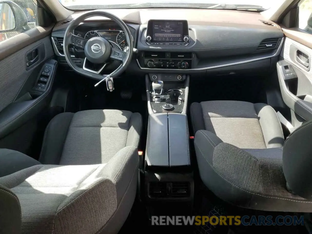 8 Фотография поврежденного автомобиля 5N1AT3AB2MC696227 NISSAN ROGUE 2021