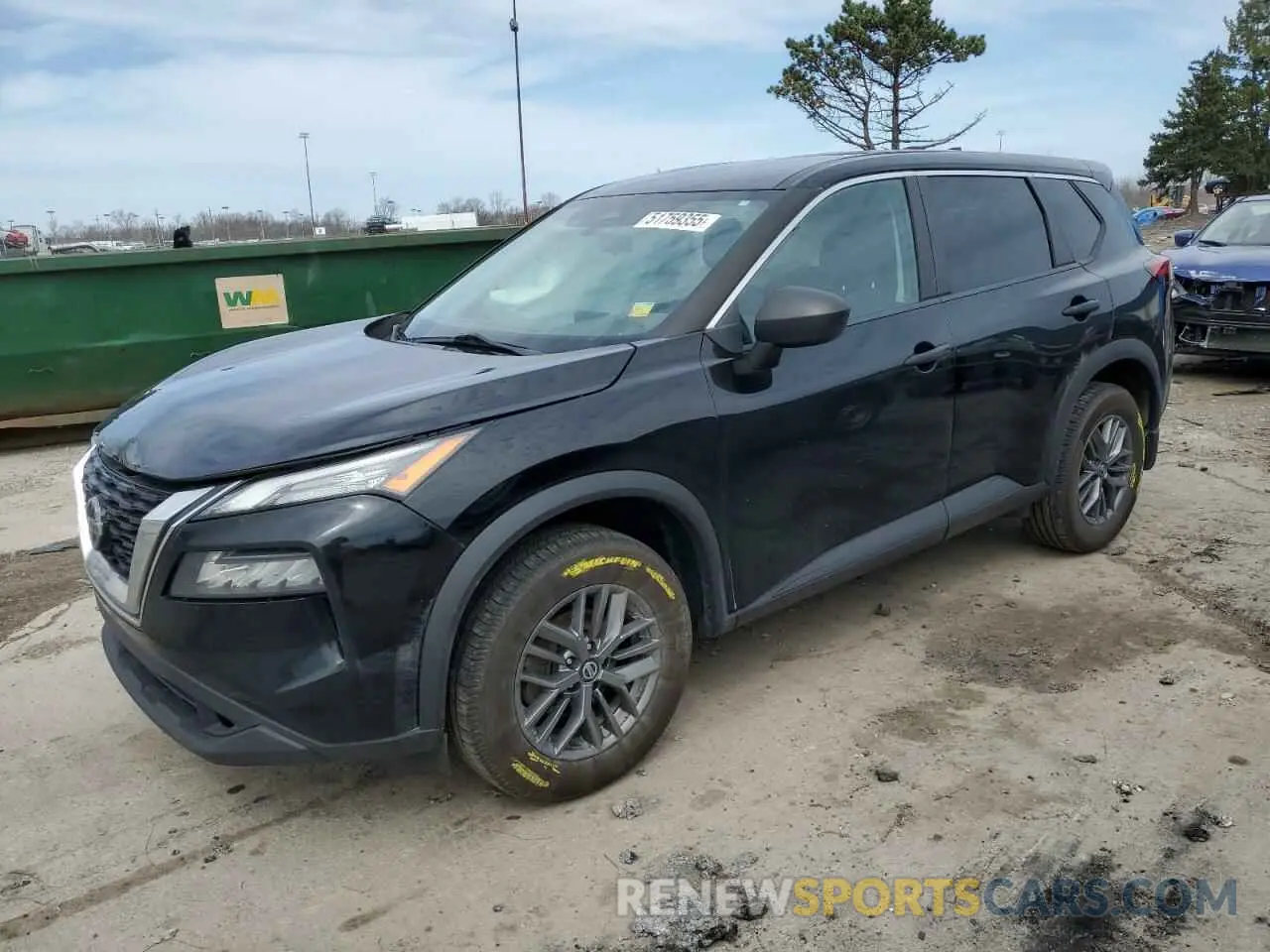 1 Фотография поврежденного автомобиля 5N1AT3AB3MC702424 NISSAN ROGUE 2021