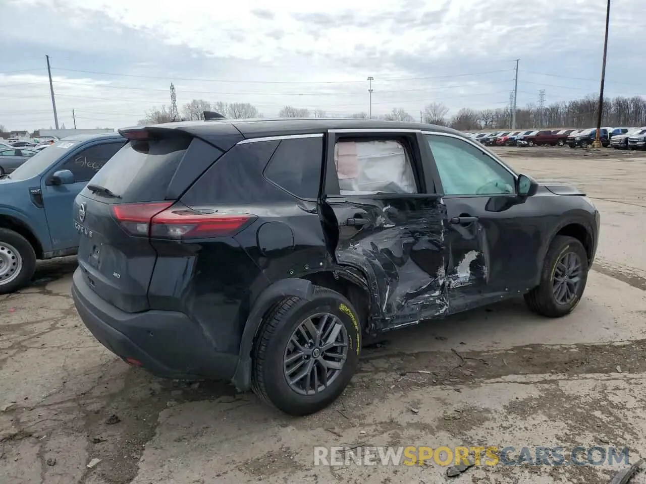 3 Фотография поврежденного автомобиля 5N1AT3AB3MC702424 NISSAN ROGUE 2021