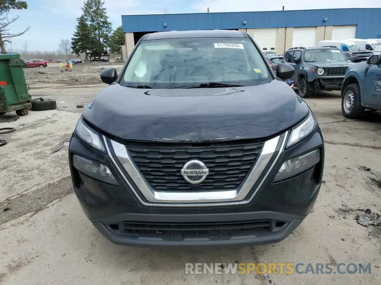 5 Фотография поврежденного автомобиля 5N1AT3AB3MC702424 NISSAN ROGUE 2021