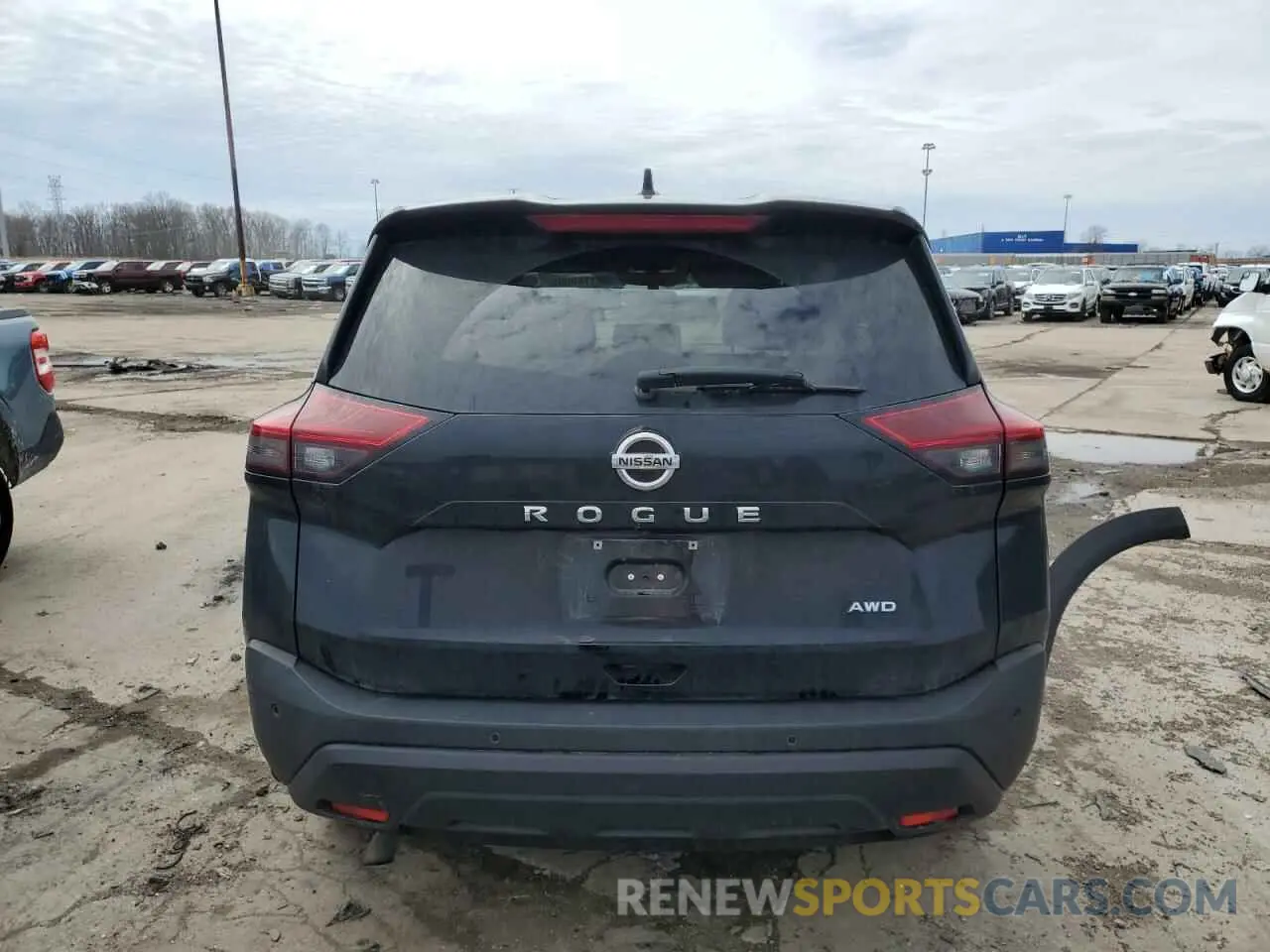 6 Фотография поврежденного автомобиля 5N1AT3AB3MC702424 NISSAN ROGUE 2021