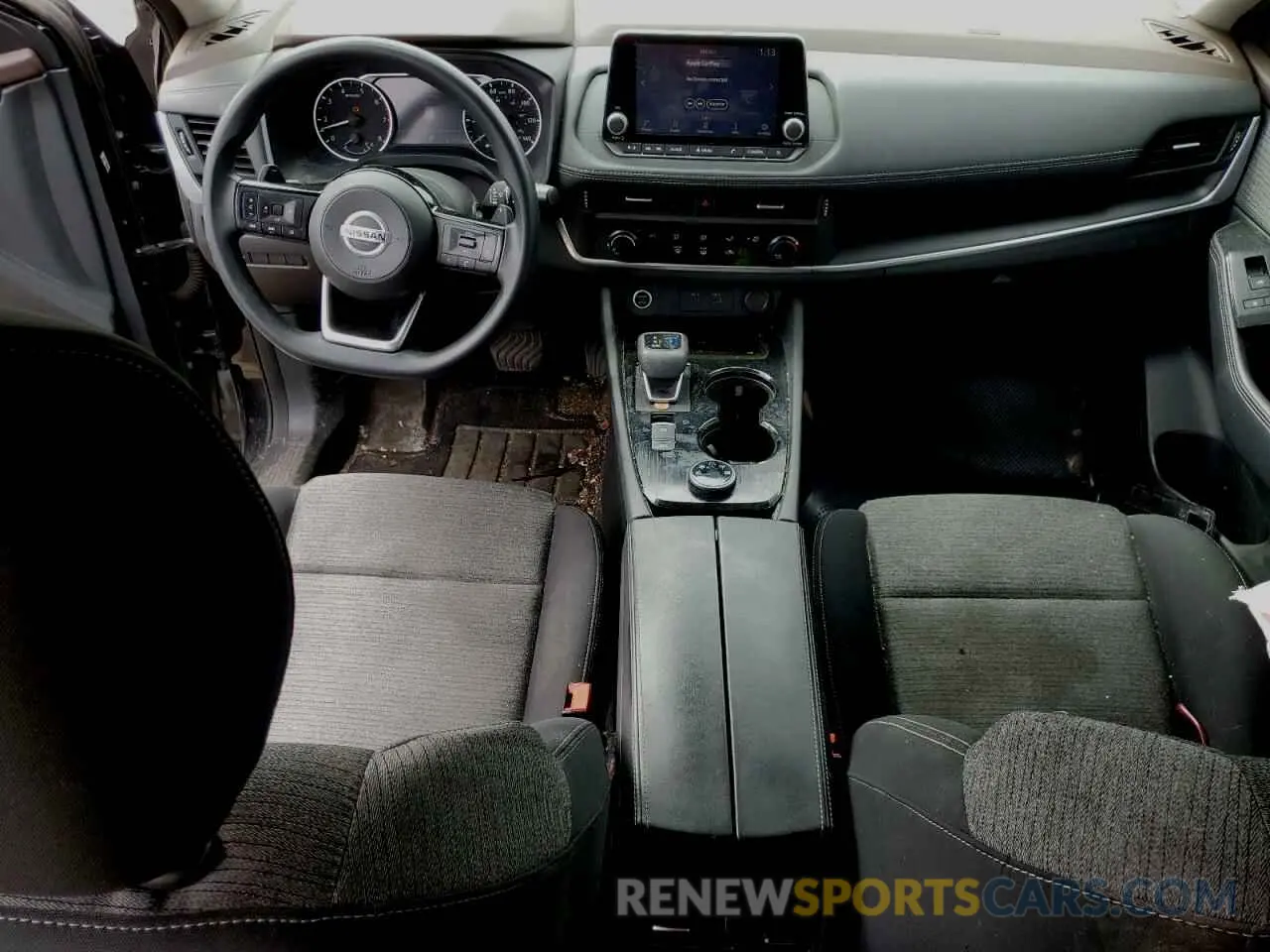 8 Фотография поврежденного автомобиля 5N1AT3AB3MC702424 NISSAN ROGUE 2021