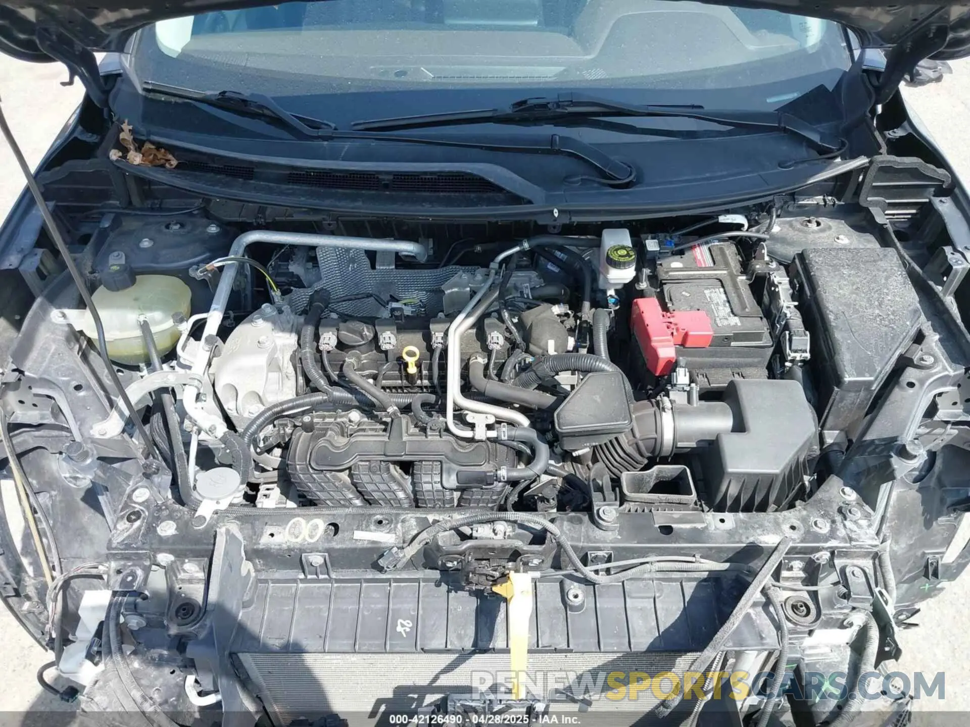 10 Photograph of a damaged car 5N1AT3AB3MC767192 NISSAN ROGUE 2021