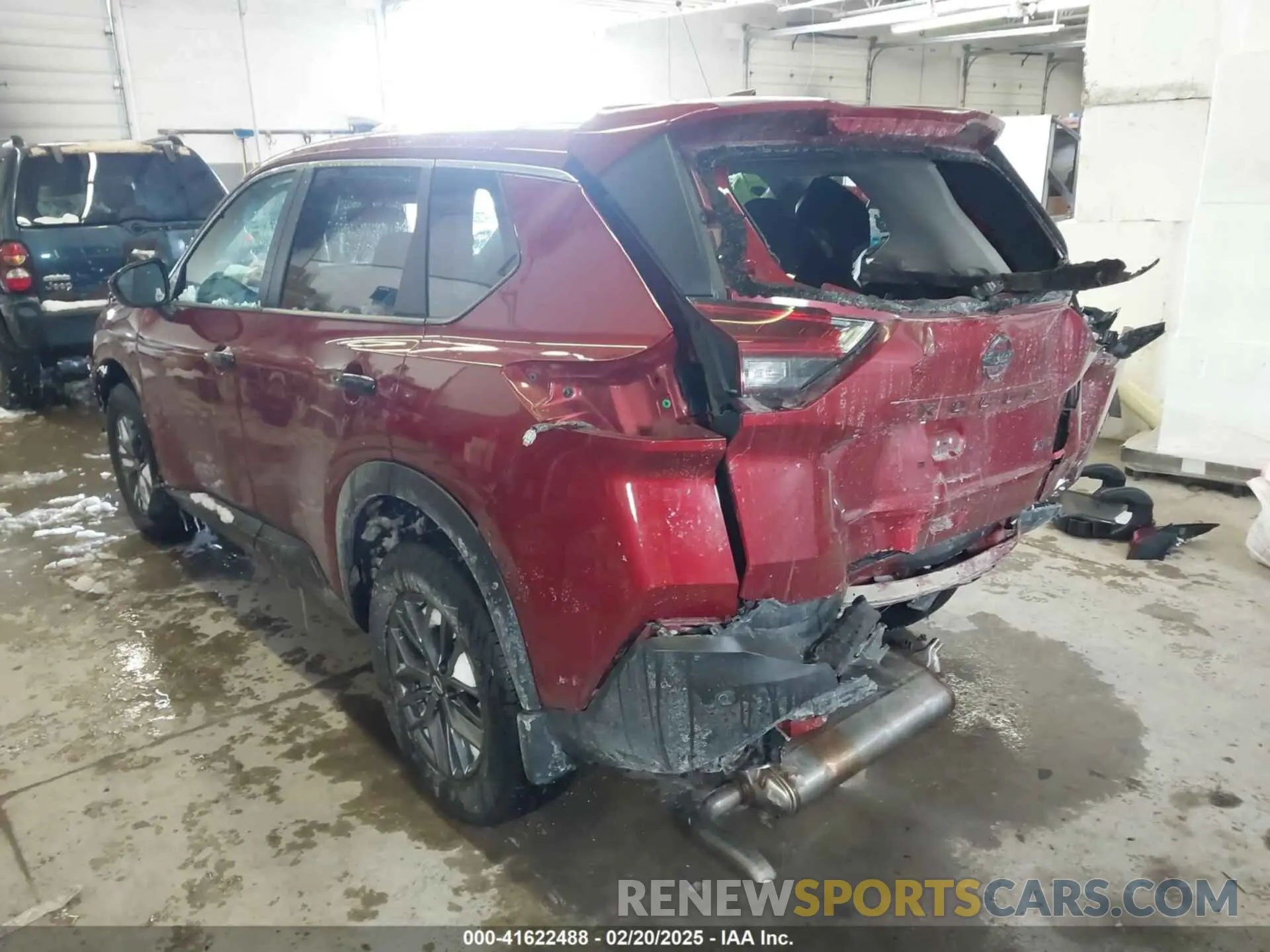 3 Photograph of a damaged car 5N1AT3AB3MC798877 NISSAN ROGUE 2021