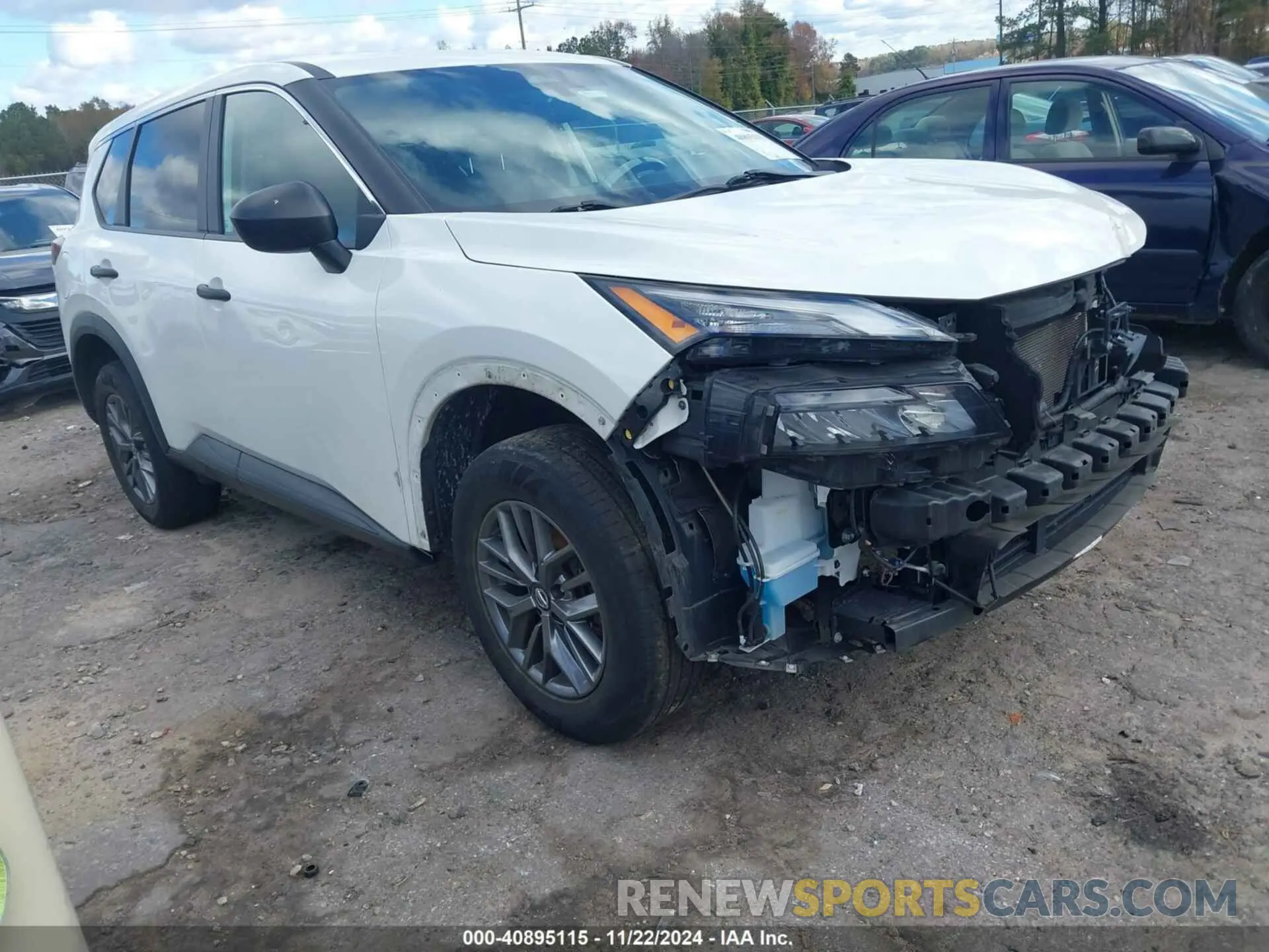 1 Photograph of a damaged car 5N1AT3AB4MC782185 NISSAN ROGUE 2021