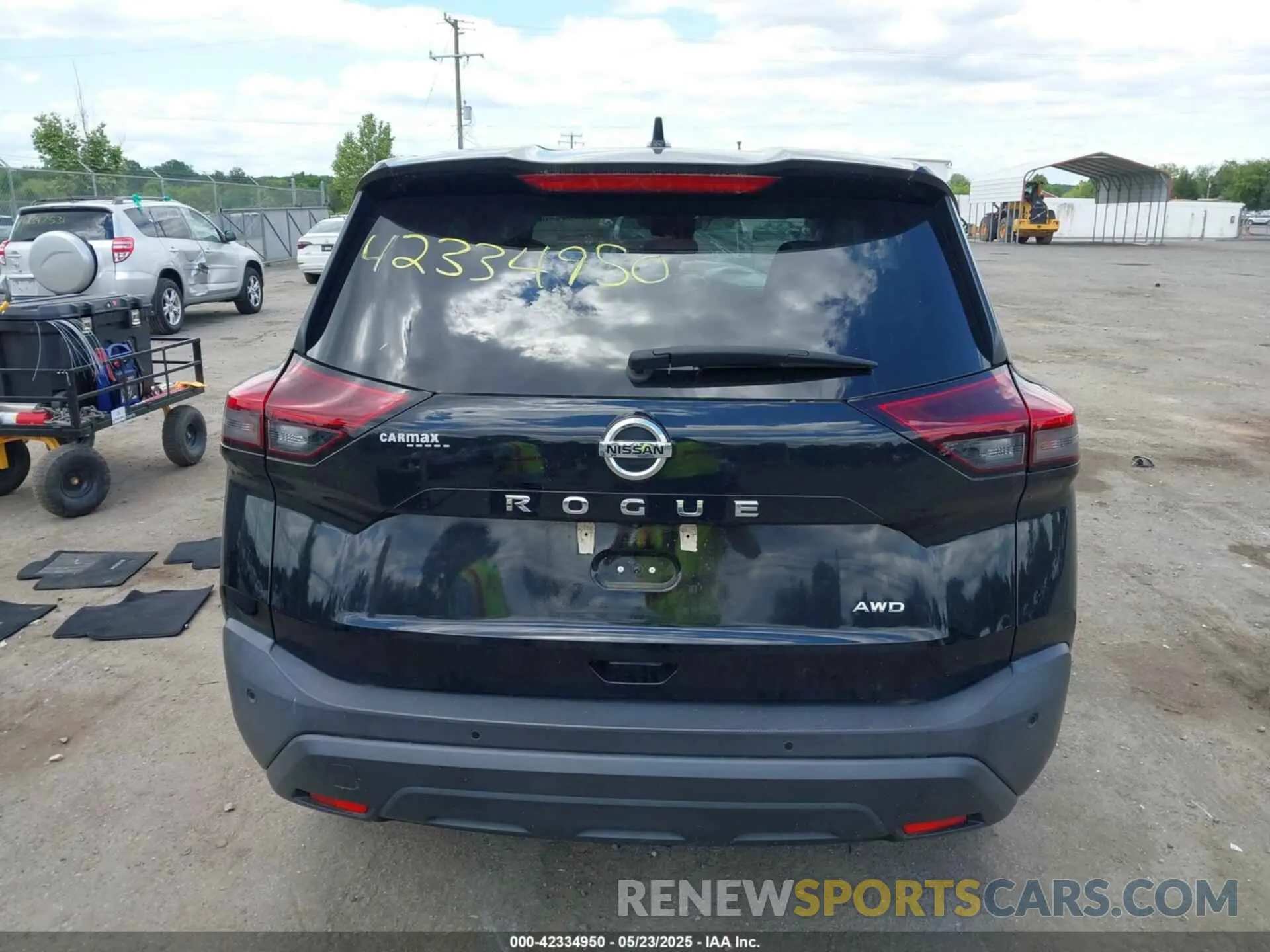 17 Photograph of a damaged car 5N1AT3AB4MC847021 NISSAN ROGUE 2021
