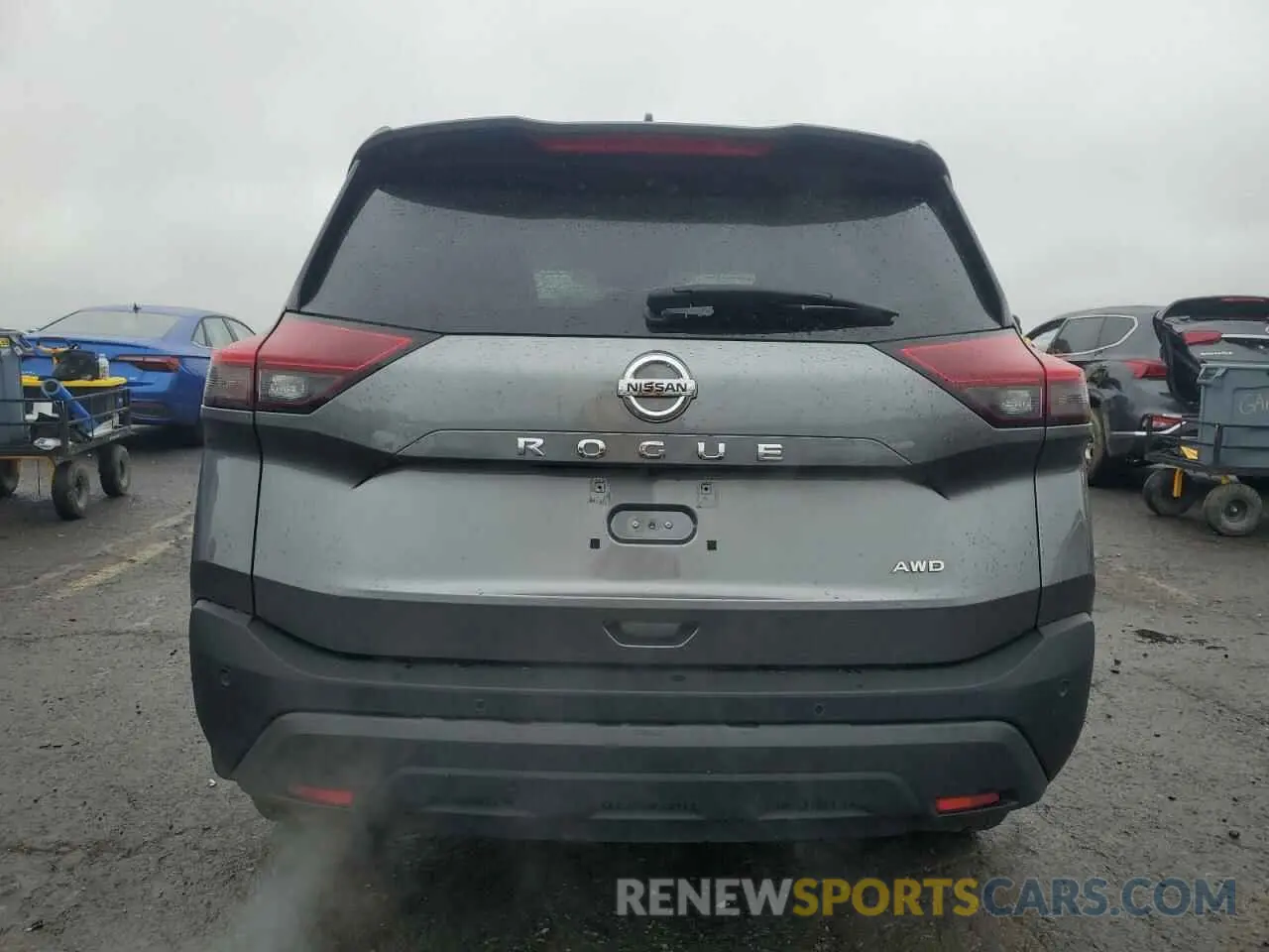 6 Фотография поврежденного автомобиля 5N1AT3AB5MC825948 NISSAN ROGUE 2021