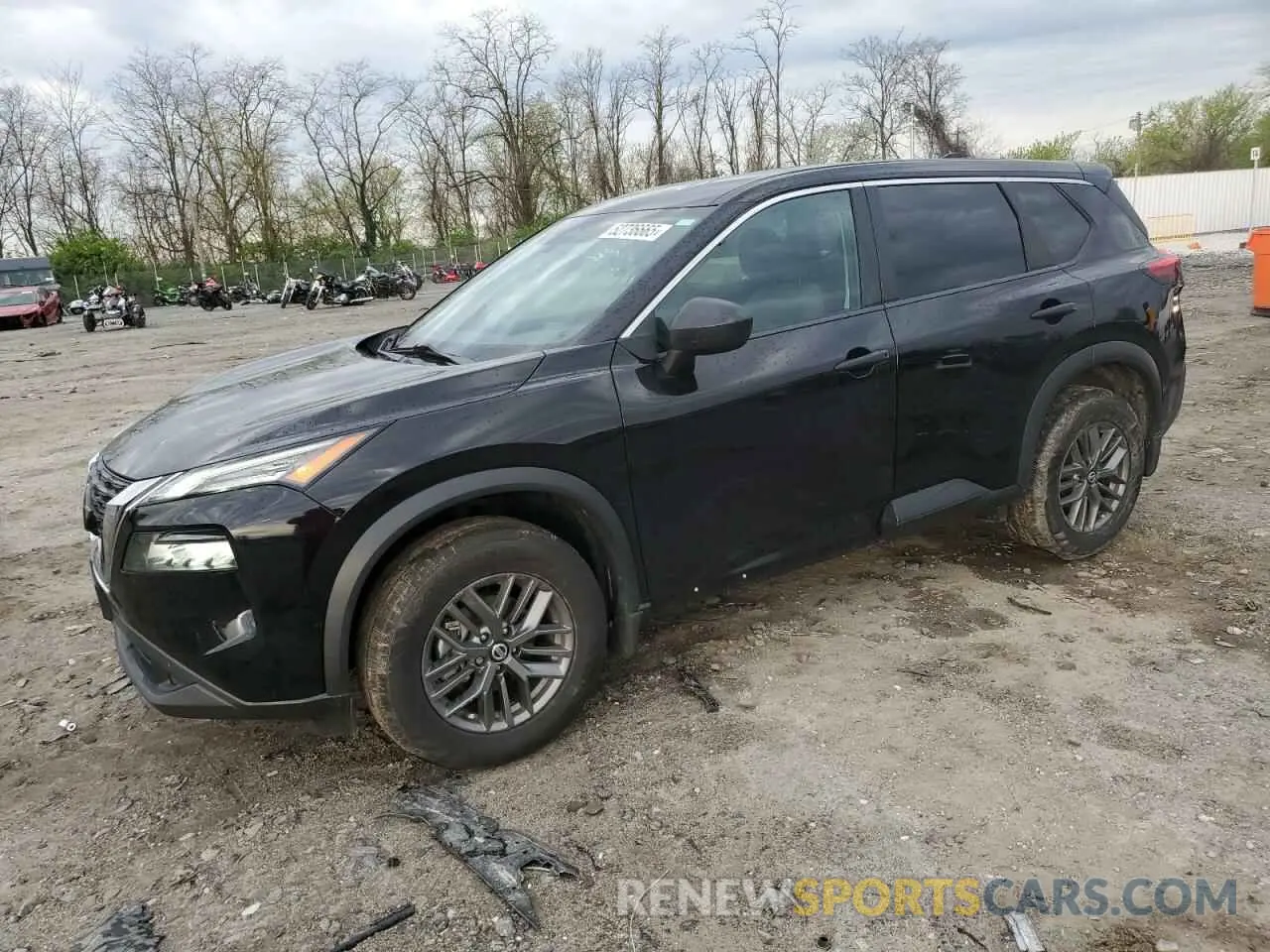 1 Photograph of a damaged car 5N1AT3AB5MC841650 NISSAN ROGUE 2021