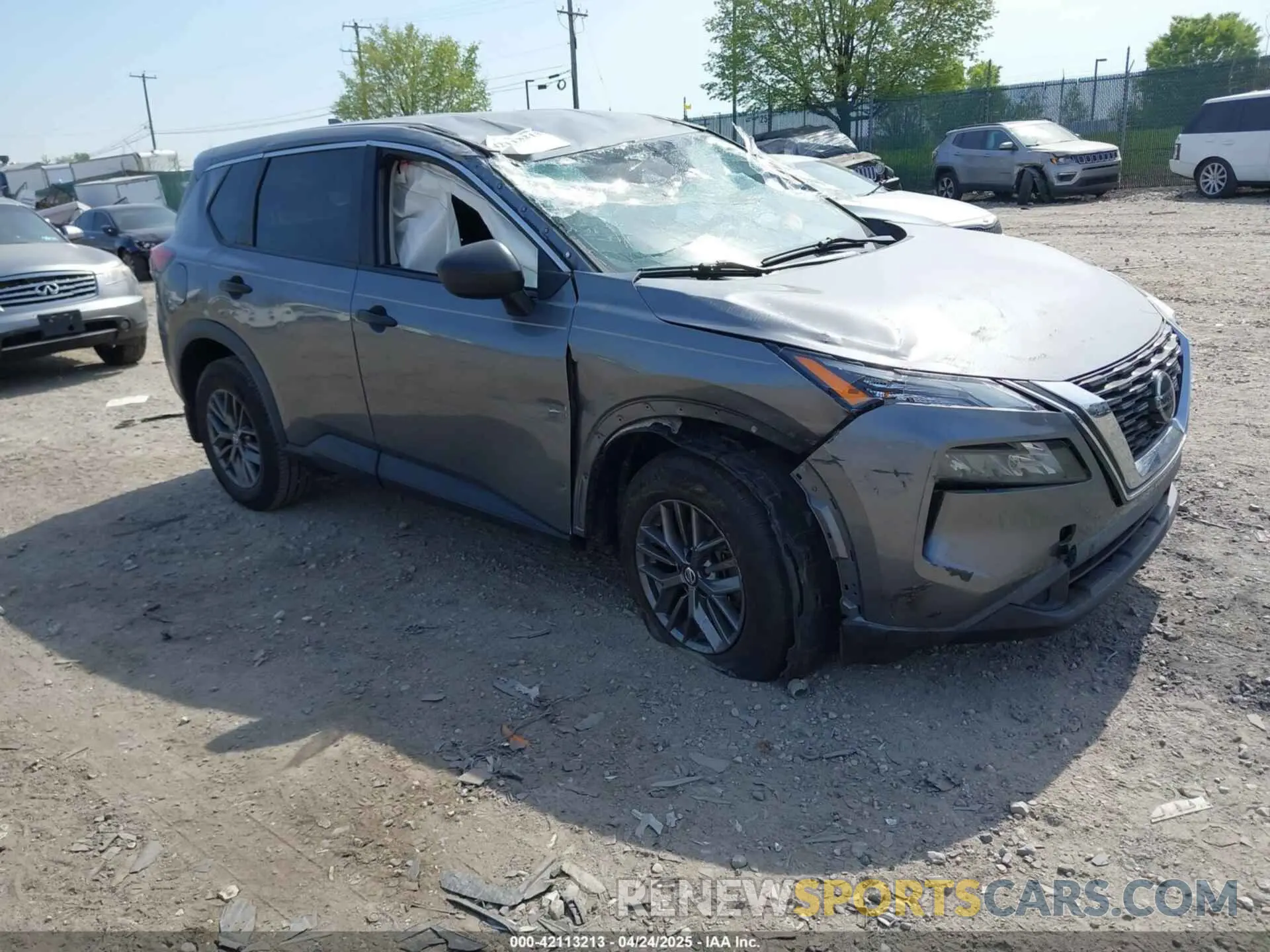 1 Фотография поврежденного автомобиля 5N1AT3AB5MC850123 NISSAN ROGUE 2021