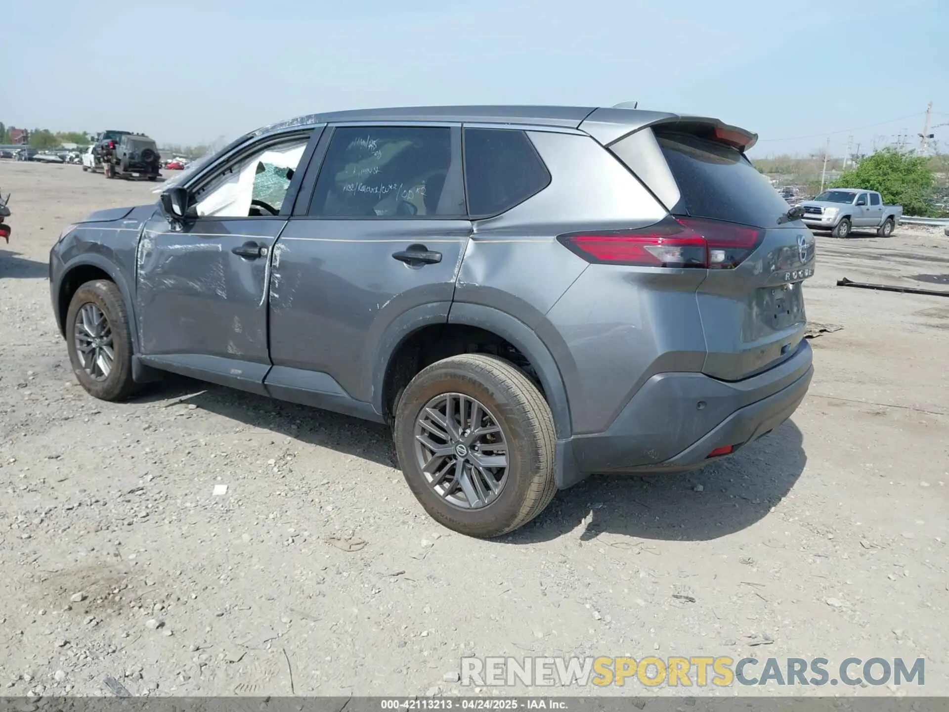 3 Фотография поврежденного автомобиля 5N1AT3AB5MC850123 NISSAN ROGUE 2021