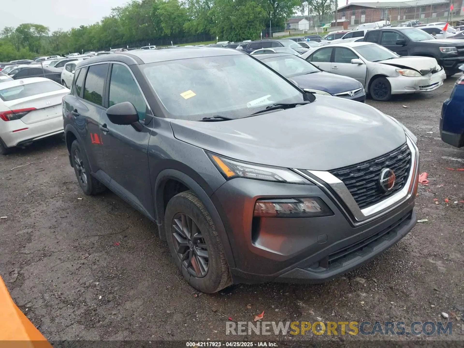 1 Photograph of a damaged car 5N1AT3AB6MC749608 NISSAN ROGUE 2021