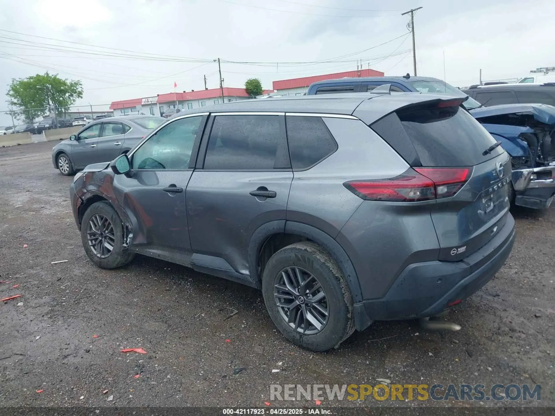 14 Photograph of a damaged car 5N1AT3AB6MC749608 NISSAN ROGUE 2021