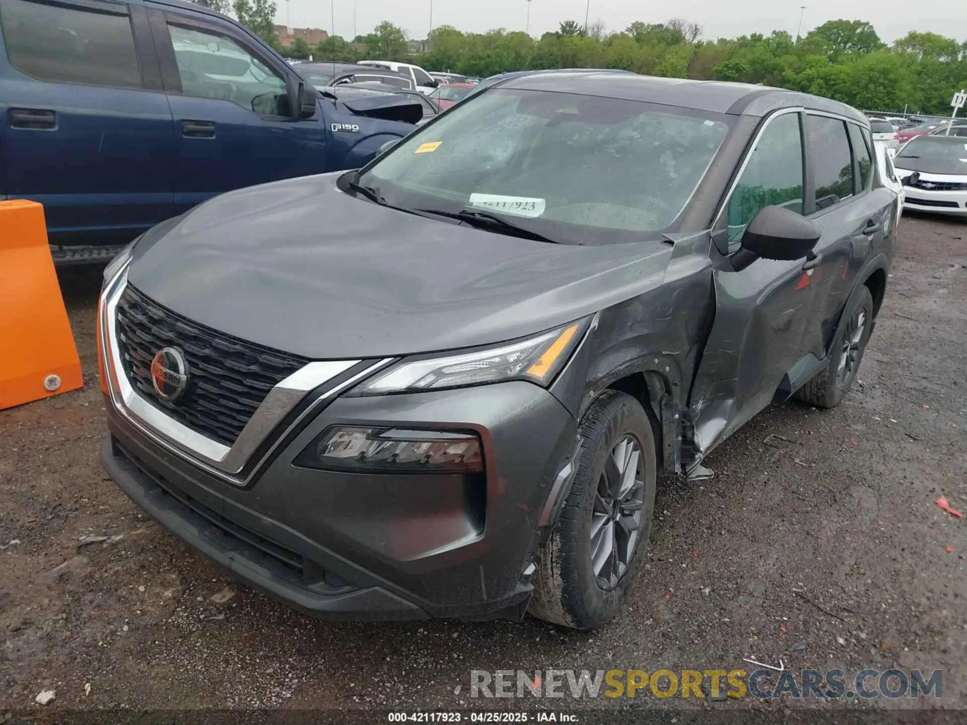 2 Photograph of a damaged car 5N1AT3AB6MC749608 NISSAN ROGUE 2021