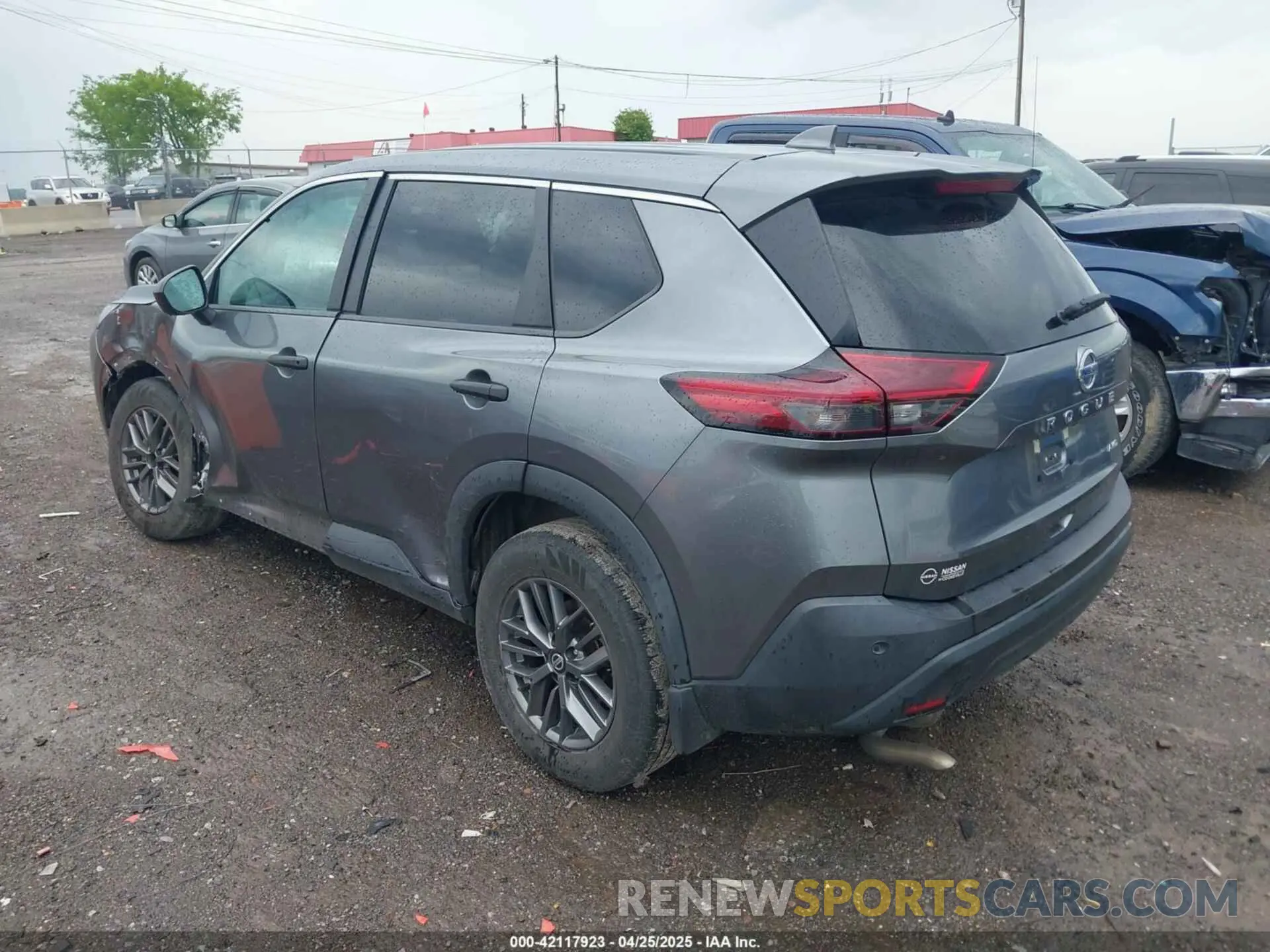 3 Photograph of a damaged car 5N1AT3AB6MC749608 NISSAN ROGUE 2021