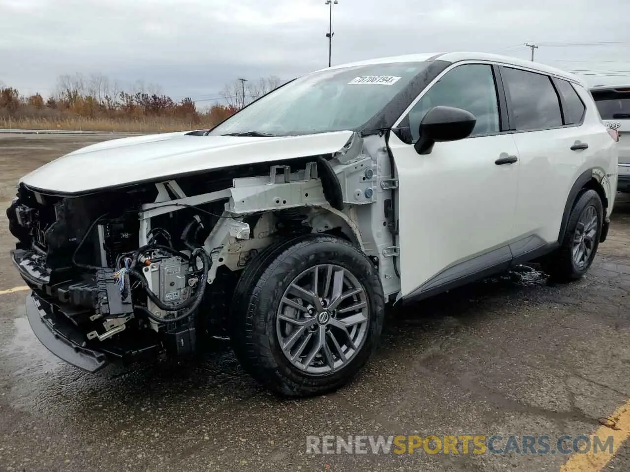 1 Photograph of a damaged car 5N1AT3AB8MC706159 NISSAN ROGUE 2021