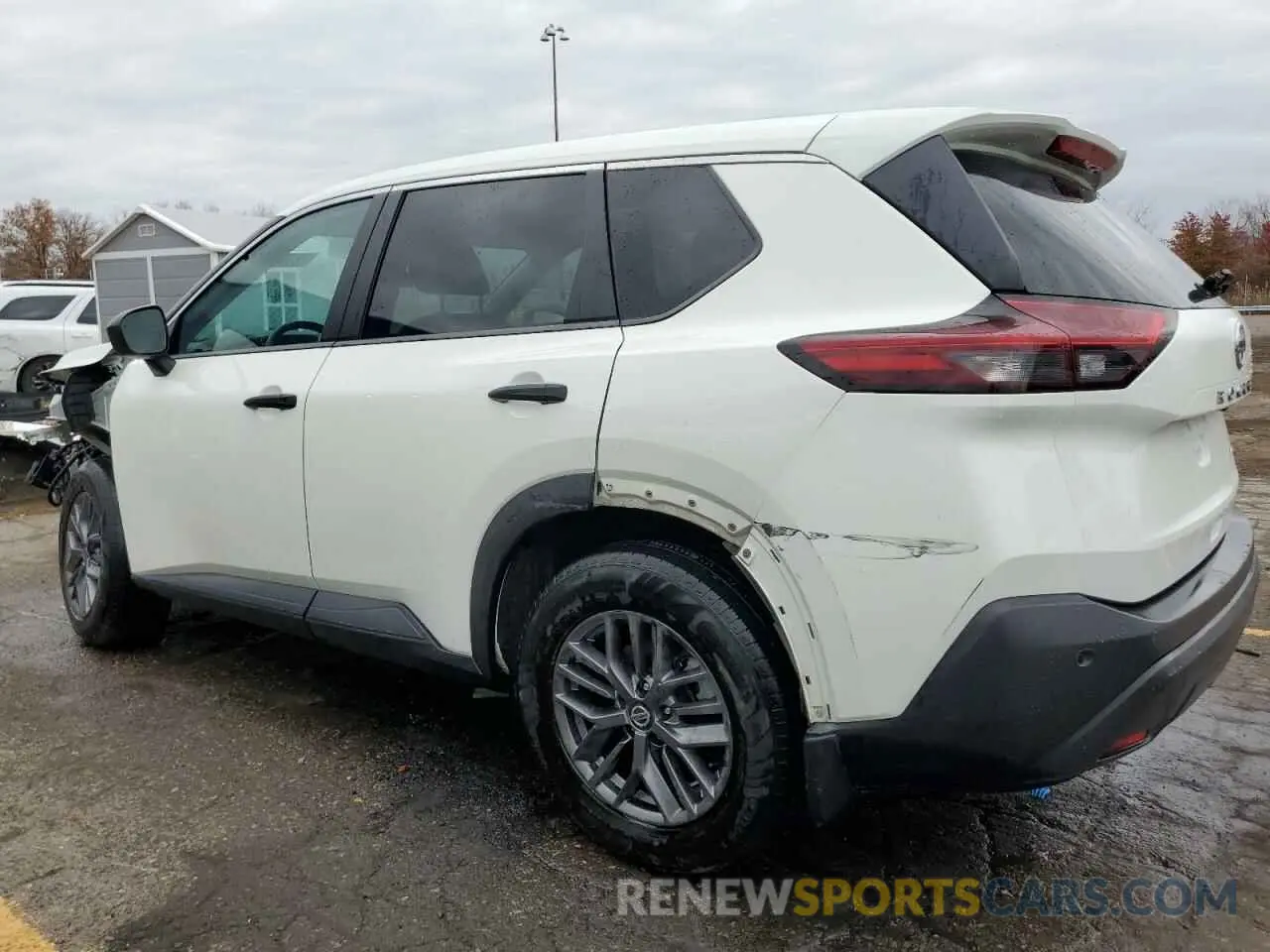 2 Photograph of a damaged car 5N1AT3AB8MC706159 NISSAN ROGUE 2021