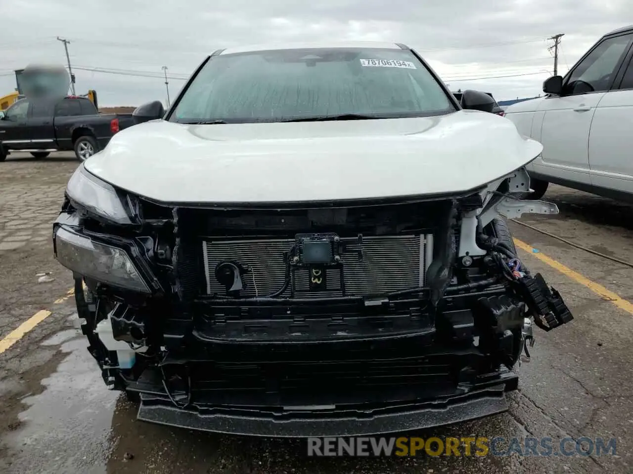 5 Photograph of a damaged car 5N1AT3AB8MC706159 NISSAN ROGUE 2021