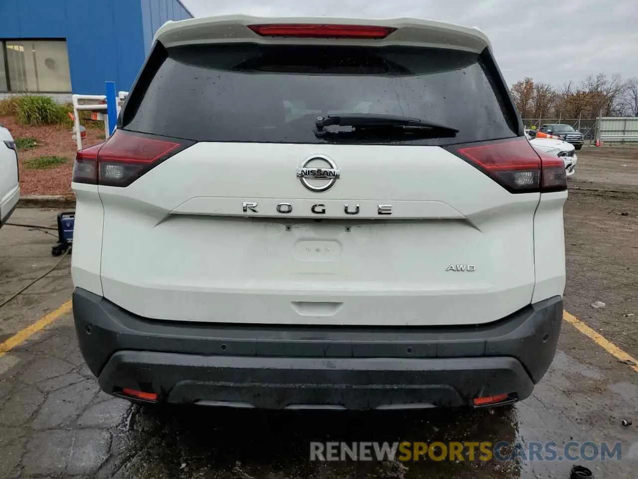 6 Photograph of a damaged car 5N1AT3AB8MC706159 NISSAN ROGUE 2021