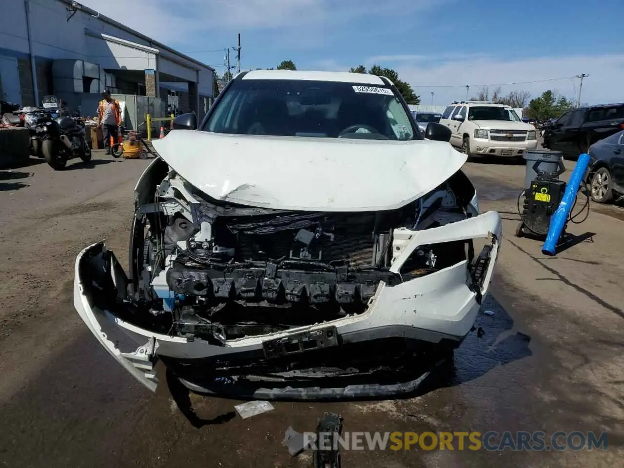 5 Photograph of a damaged car 5N1AT3AB8MC834546 NISSAN ROGUE 2021
