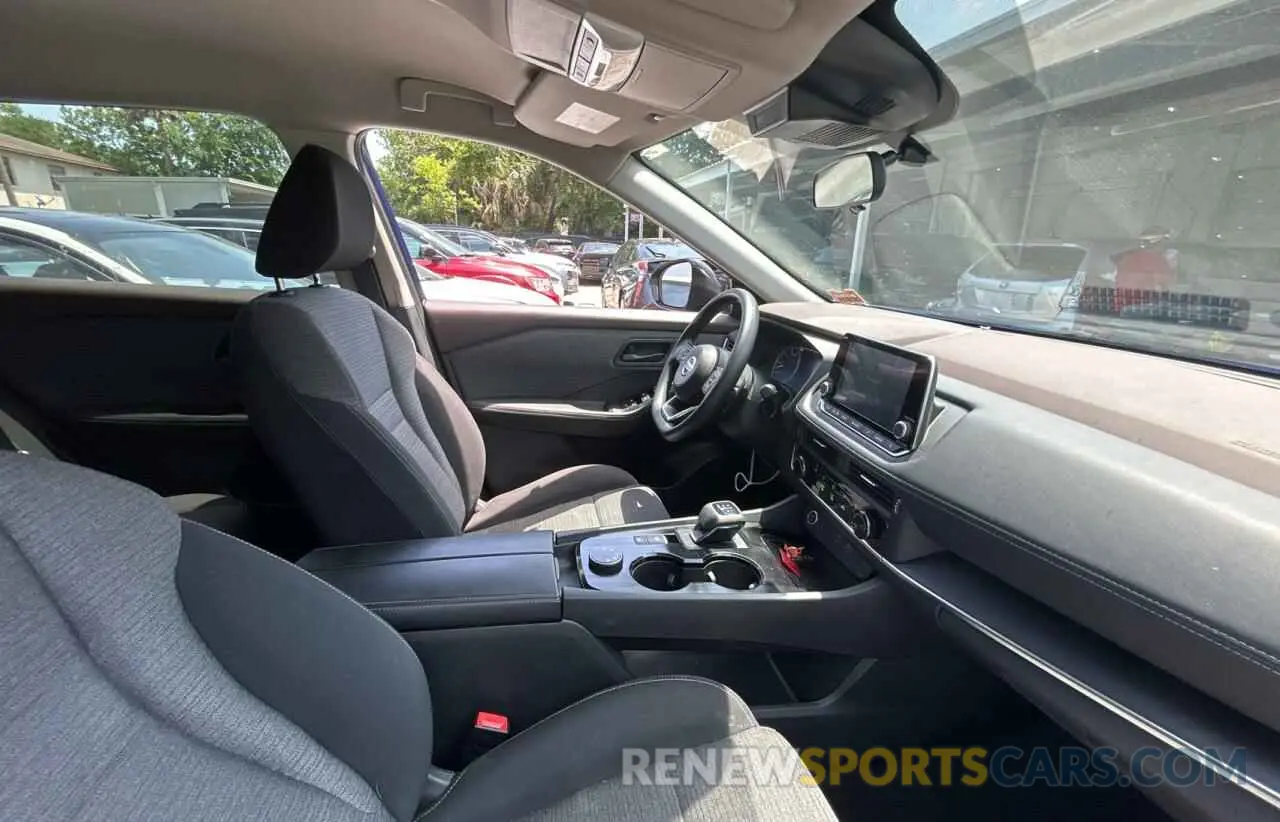 5 Photograph of a damaged car 5N1AT3AB9MC834989 NISSAN ROGUE 2021