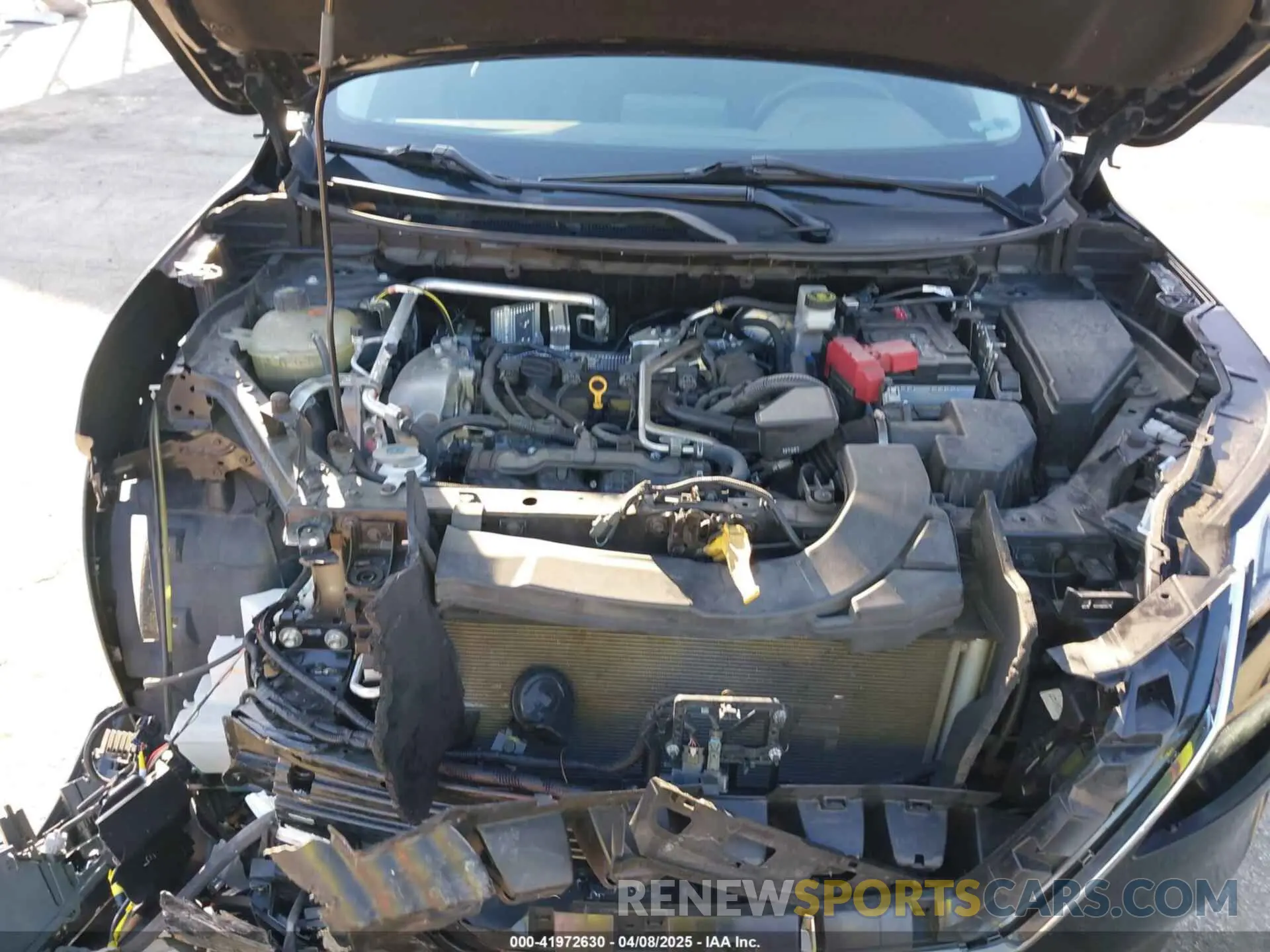 10 Photograph of a damaged car 5N1AT3ABXMC836766 NISSAN ROGUE 2021