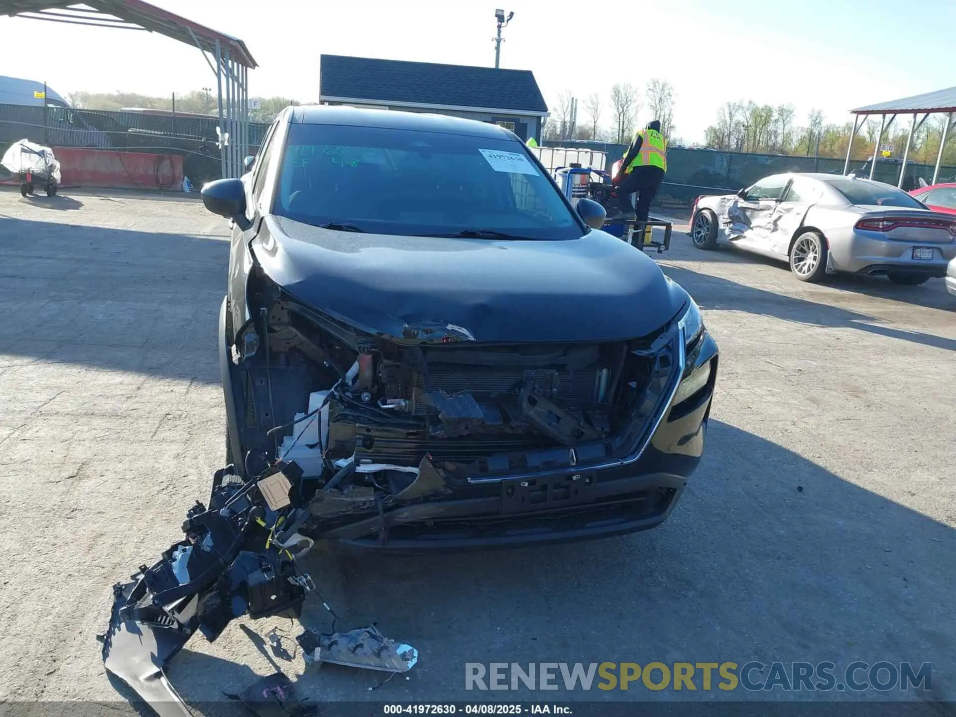12 Photograph of a damaged car 5N1AT3ABXMC836766 NISSAN ROGUE 2021