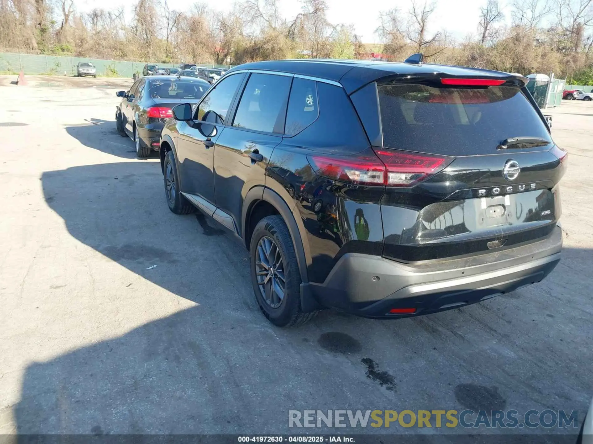 3 Photograph of a damaged car 5N1AT3ABXMC836766 NISSAN ROGUE 2021