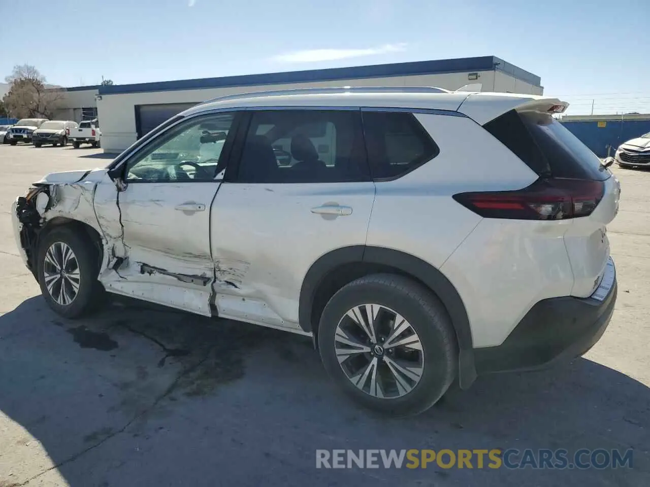 2 Photograph of a damaged car 5N1AT3BA0MC682574 NISSAN ROGUE 2021