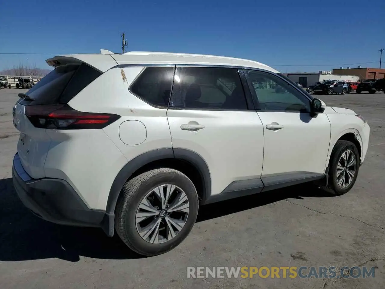 3 Photograph of a damaged car 5N1AT3BA0MC682574 NISSAN ROGUE 2021