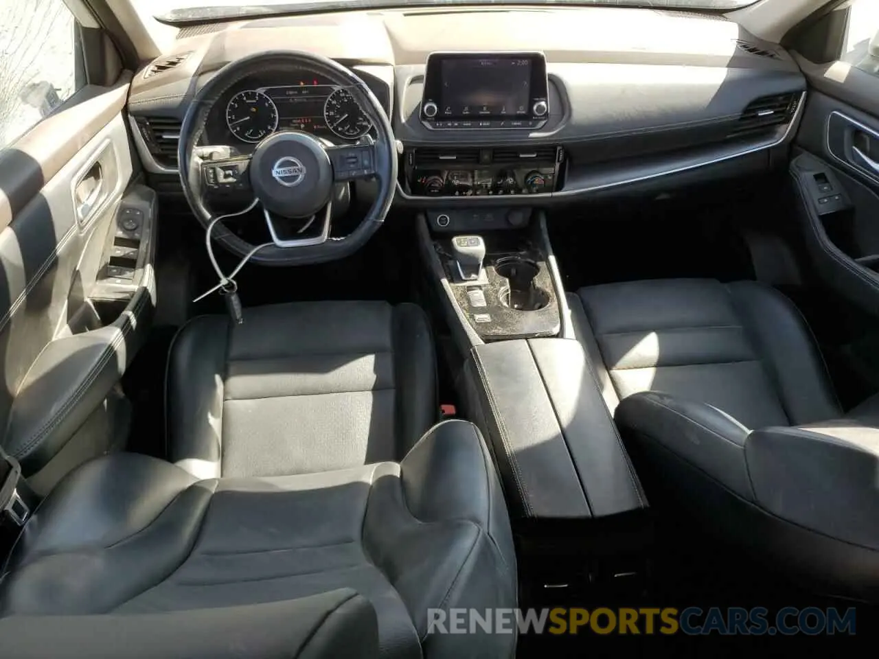 8 Photograph of a damaged car 5N1AT3BA0MC682574 NISSAN ROGUE 2021