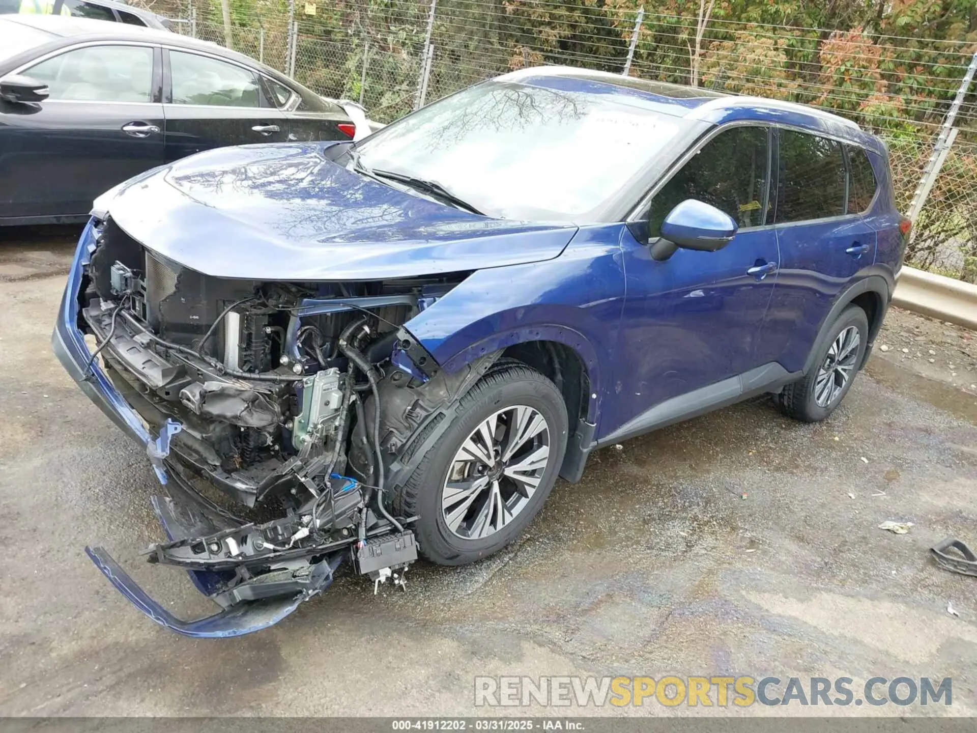 2 Фотография поврежденного автомобиля 5N1AT3BA0MC699763 NISSAN ROGUE 2021