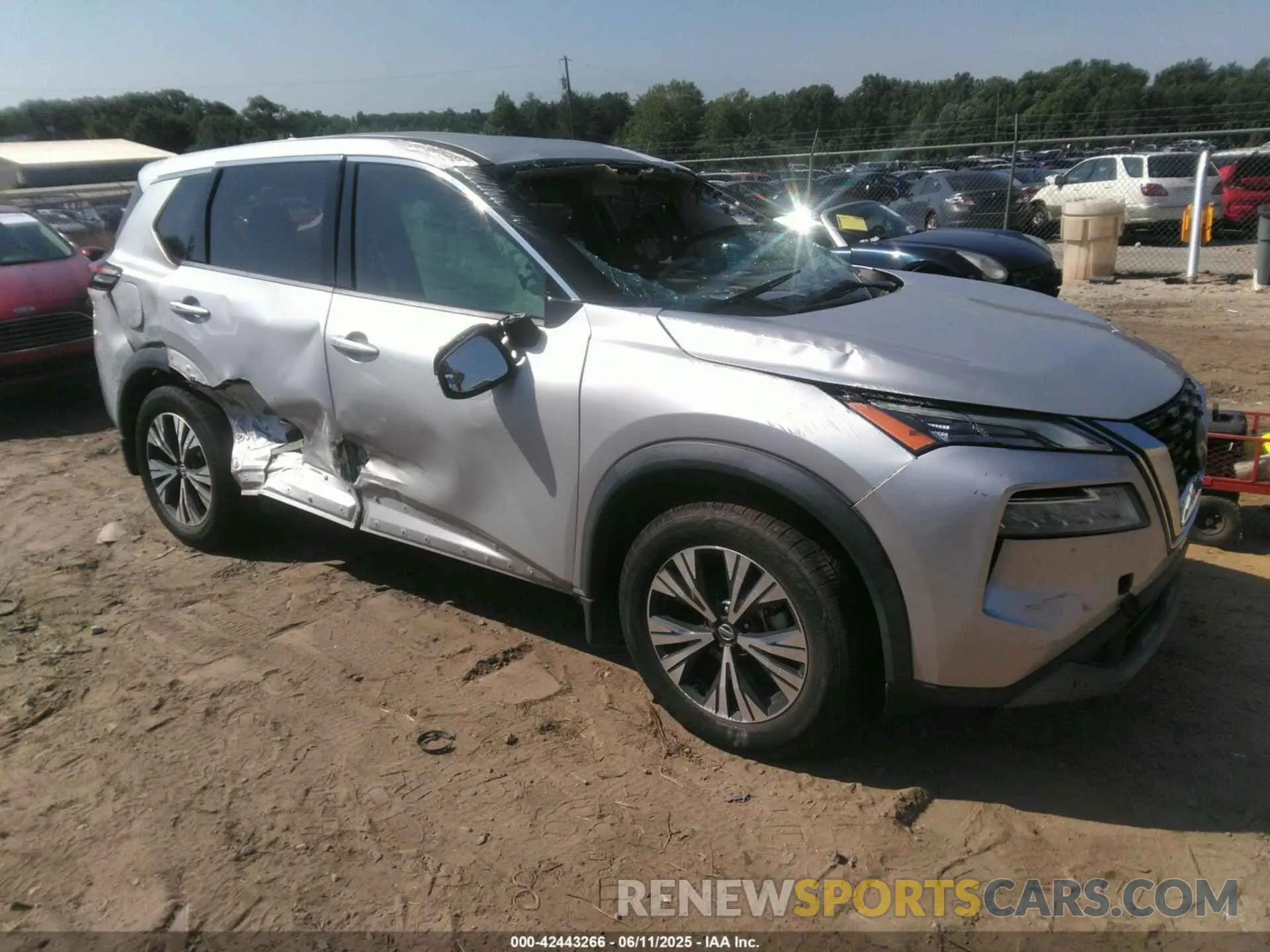 1 Фотография поврежденного автомобиля 5N1AT3BA0MC709062 NISSAN ROGUE 2021