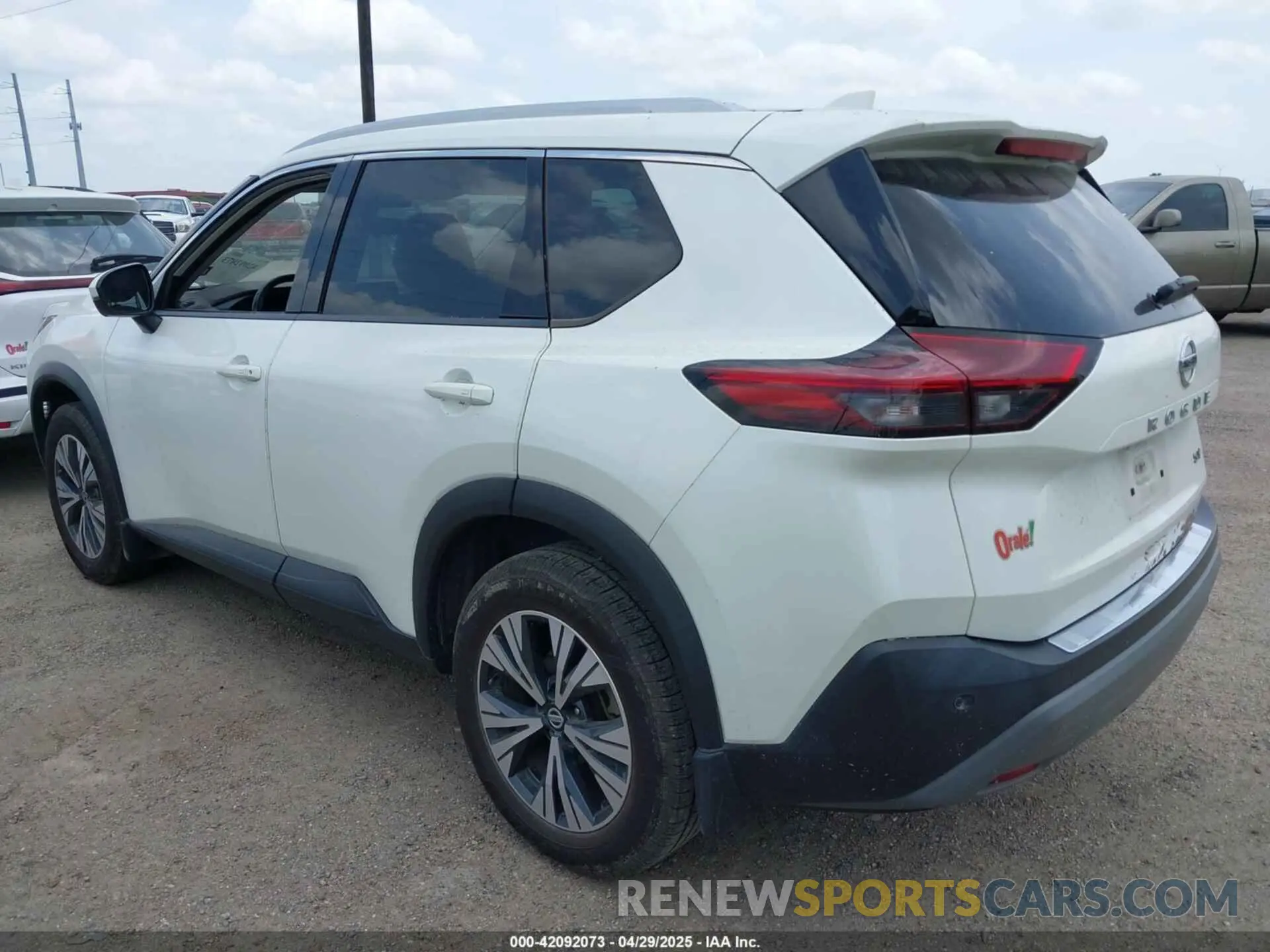 3 Photograph of a damaged car 5N1AT3BA0MC784392 NISSAN ROGUE 2021