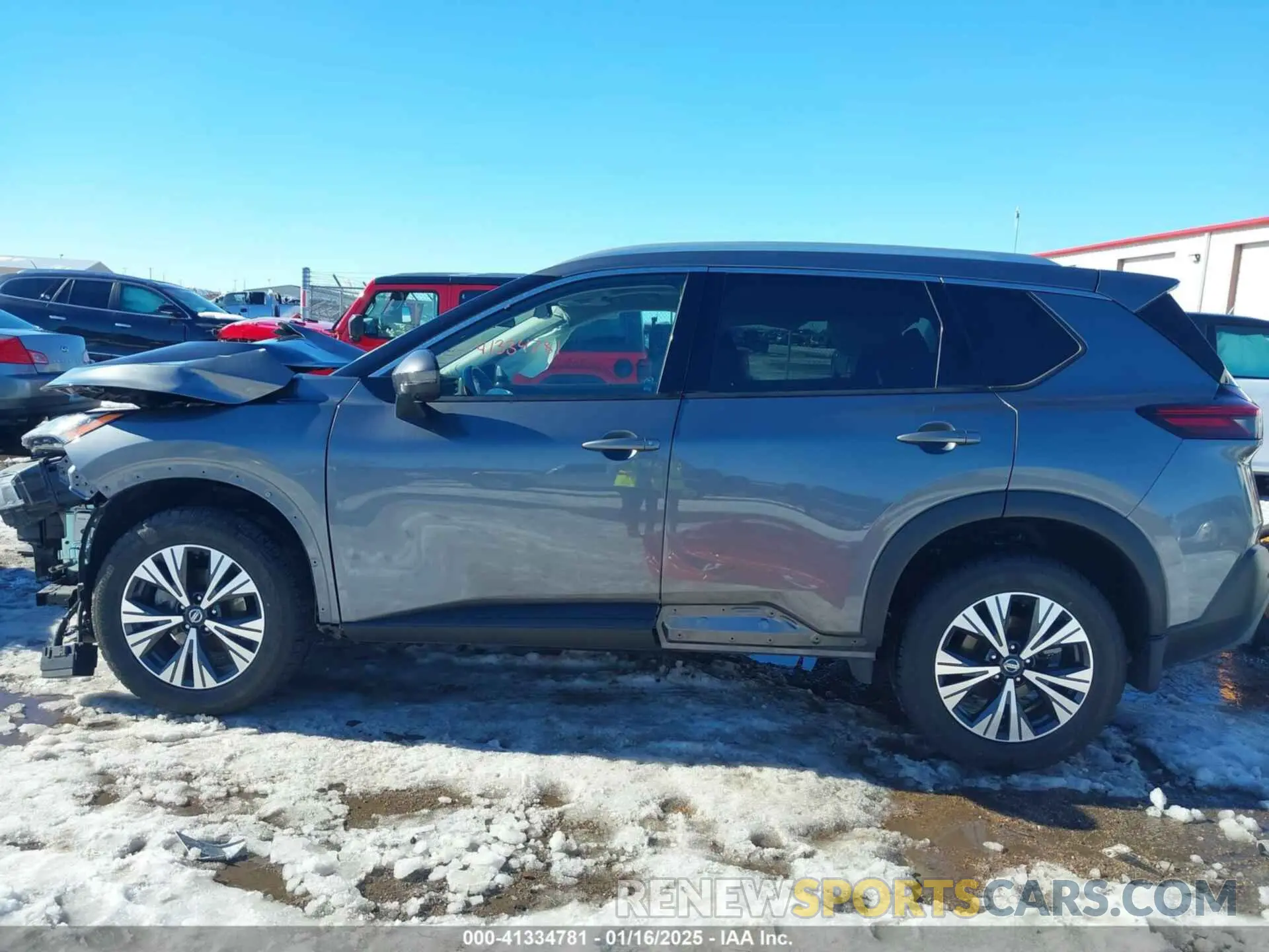 15 Photograph of a damaged car 5N1AT3BA0MC794520 NISSAN ROGUE 2021