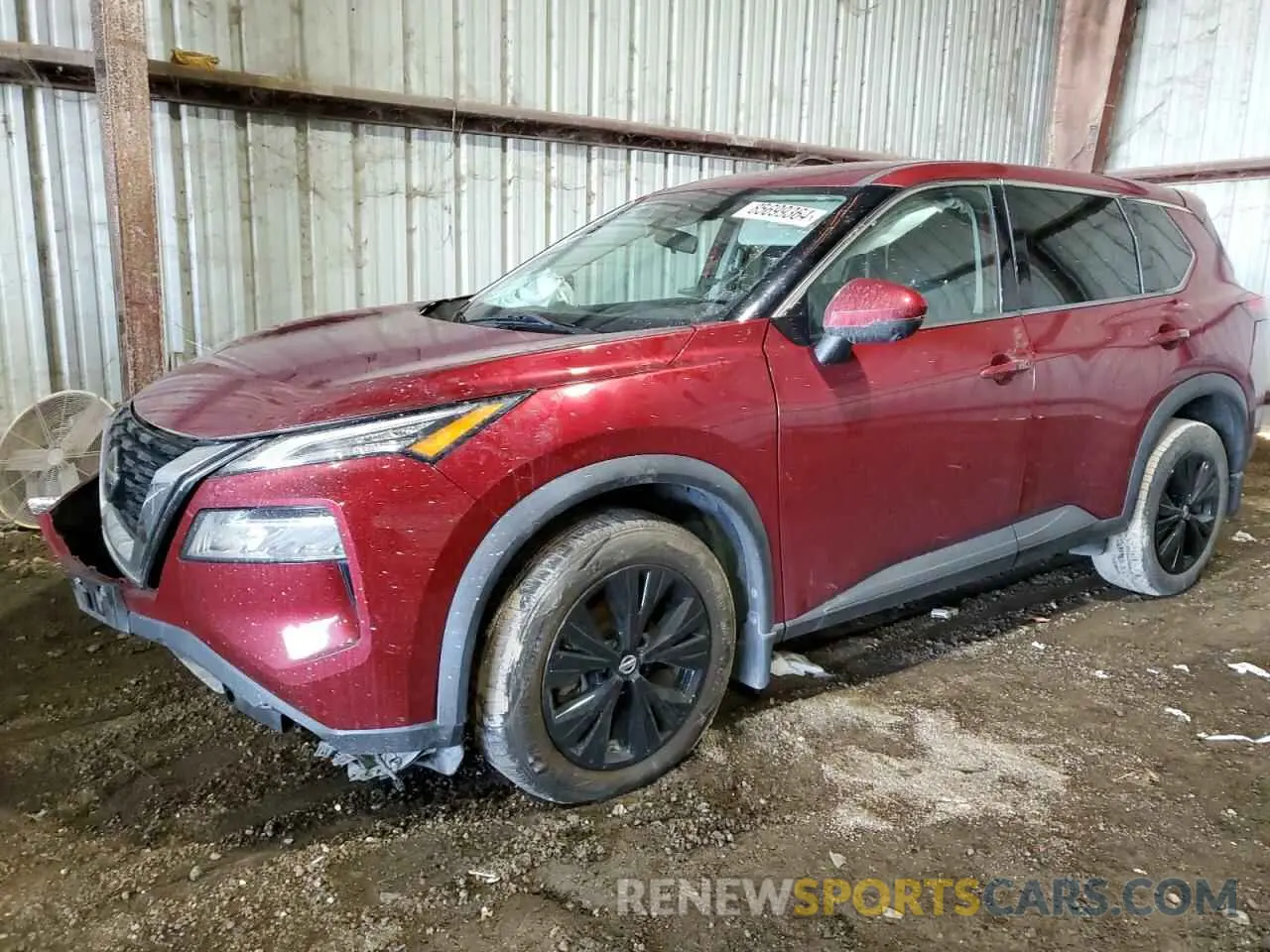 1 Фотография поврежденного автомобиля 5N1AT3BA0MC807279 NISSAN ROGUE 2021