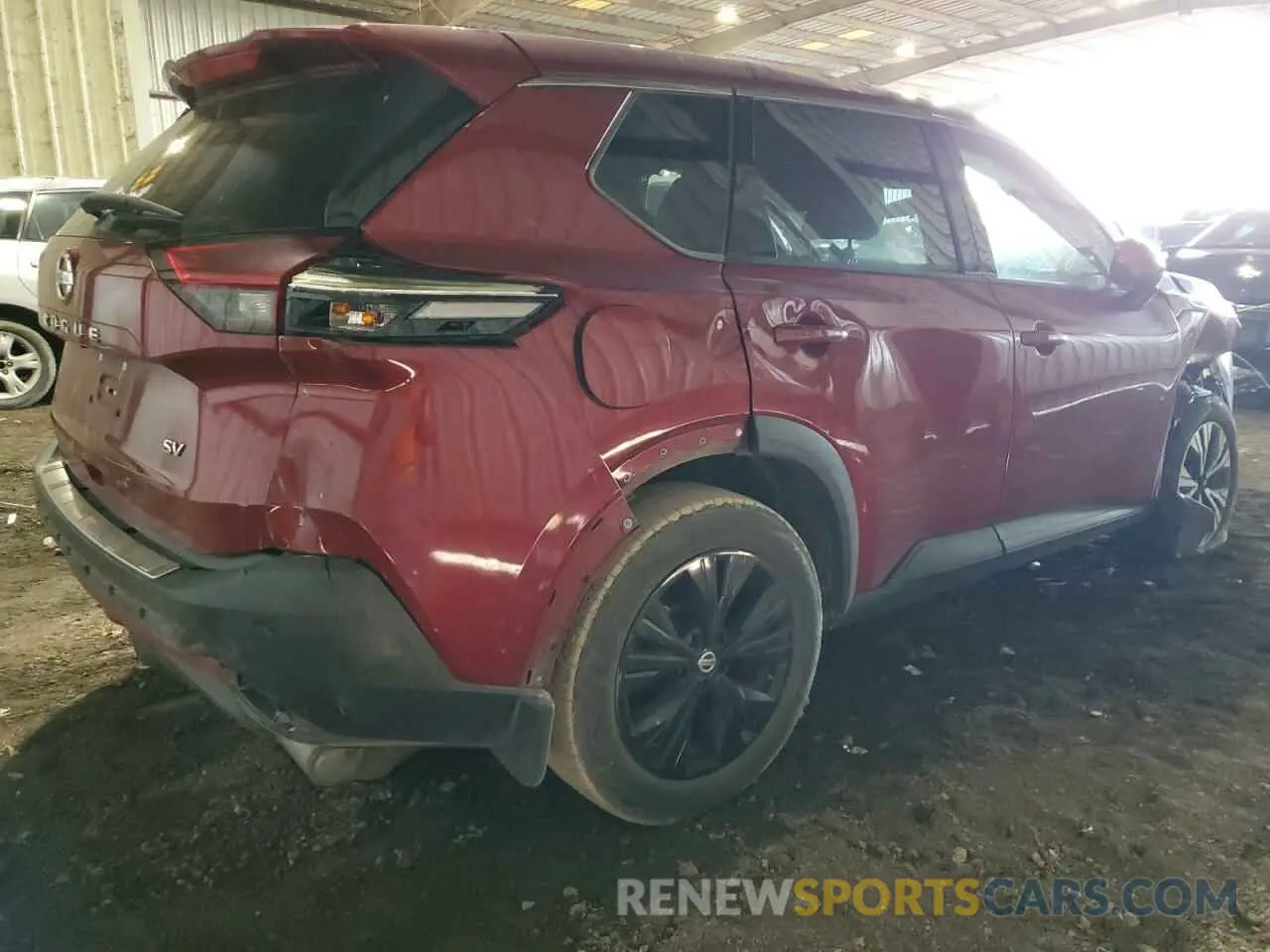3 Фотография поврежденного автомобиля 5N1AT3BA0MC807279 NISSAN ROGUE 2021