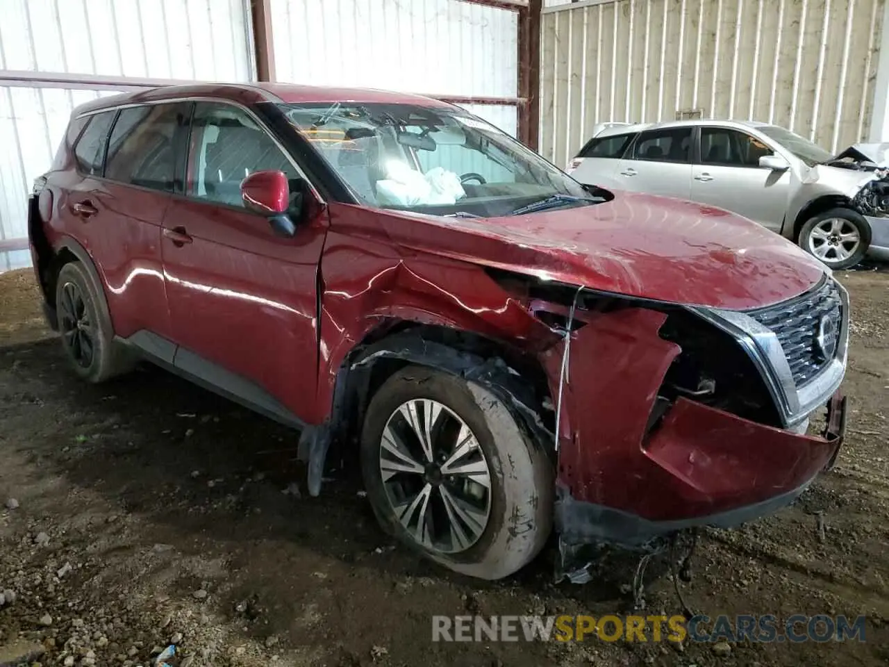 4 Фотография поврежденного автомобиля 5N1AT3BA0MC807279 NISSAN ROGUE 2021
