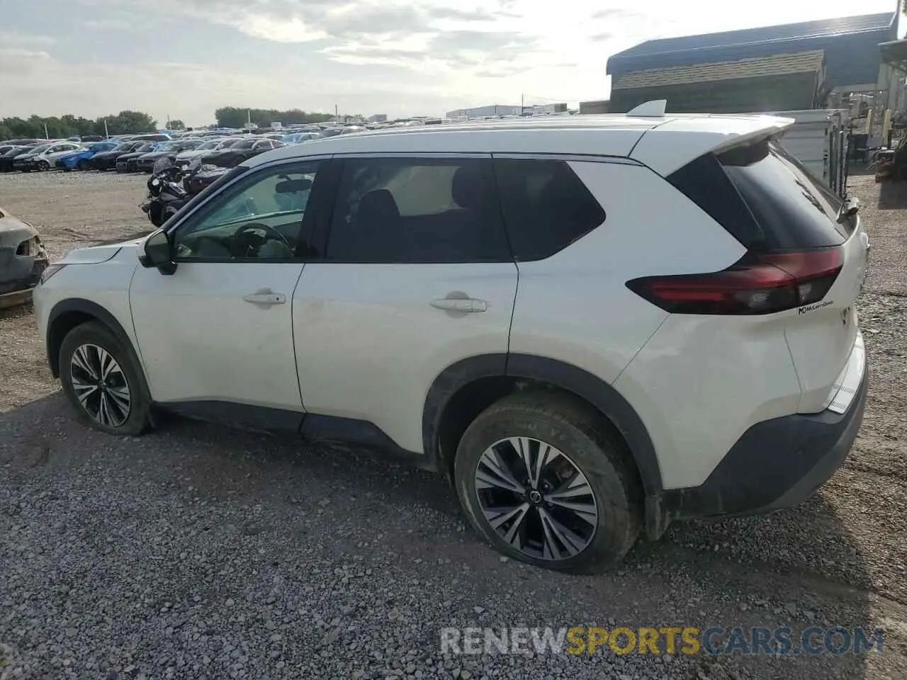 2 Photograph of a damaged car 5N1AT3BA0MC809274 NISSAN ROGUE 2021