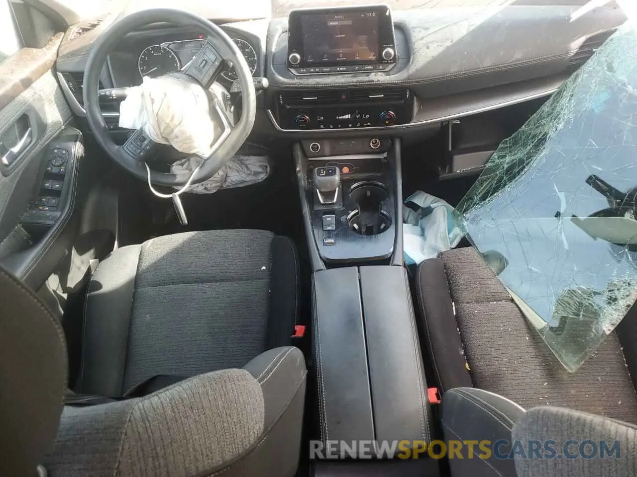 8 Photograph of a damaged car 5N1AT3BA0MC809274 NISSAN ROGUE 2021