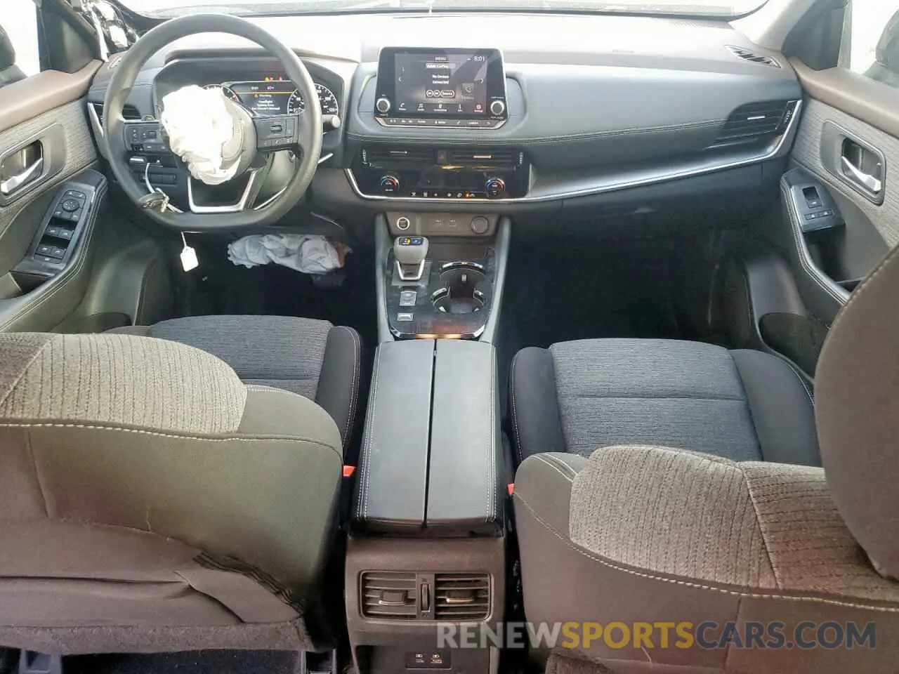 8 Фотография поврежденного автомобиля 5N1AT3BA0MC833199 NISSAN ROGUE 2021