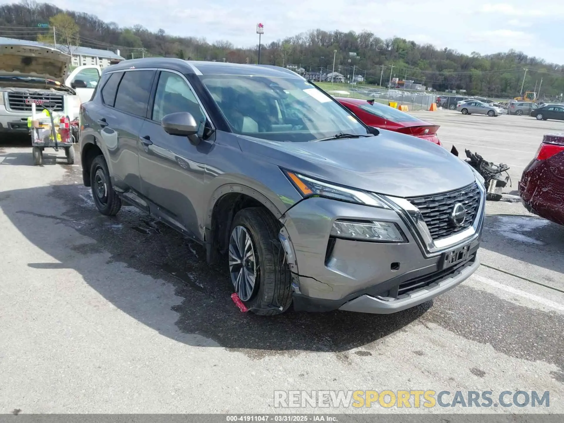 1 Фотография поврежденного автомобиля 5N1AT3BA1MC672278 NISSAN ROGUE 2021