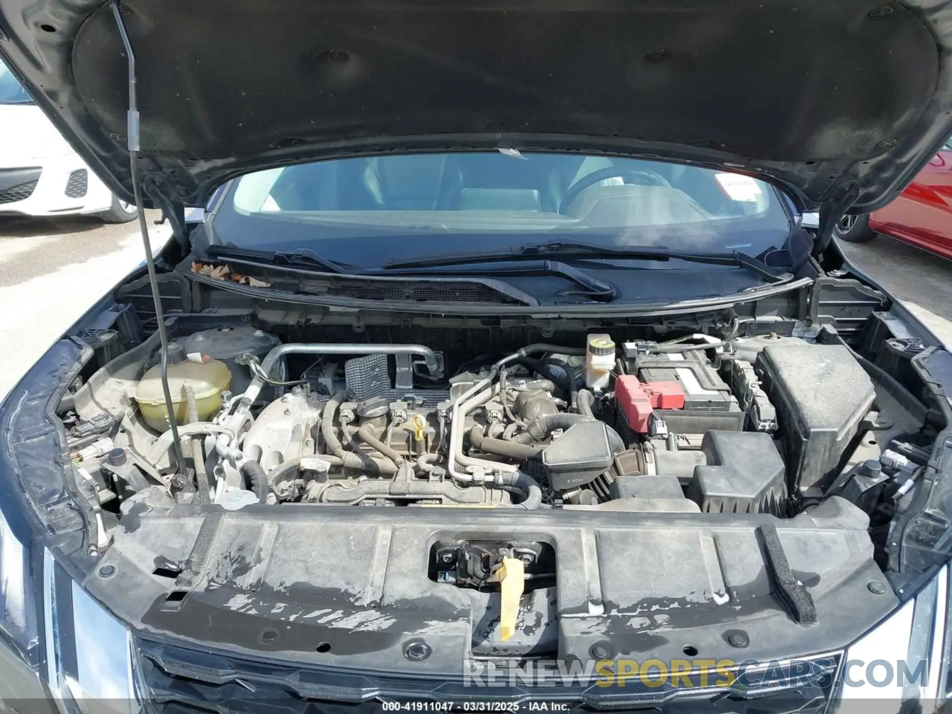 10 Фотография поврежденного автомобиля 5N1AT3BA1MC672278 NISSAN ROGUE 2021
