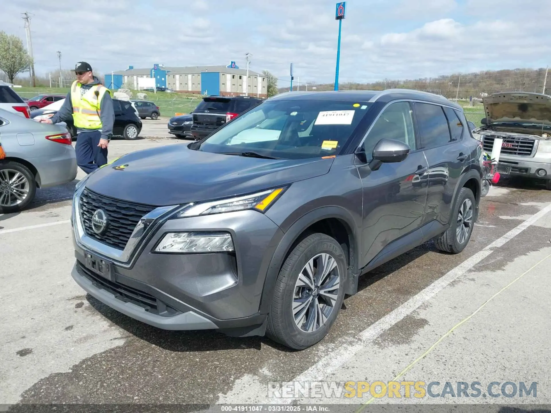 2 Фотография поврежденного автомобиля 5N1AT3BA1MC672278 NISSAN ROGUE 2021