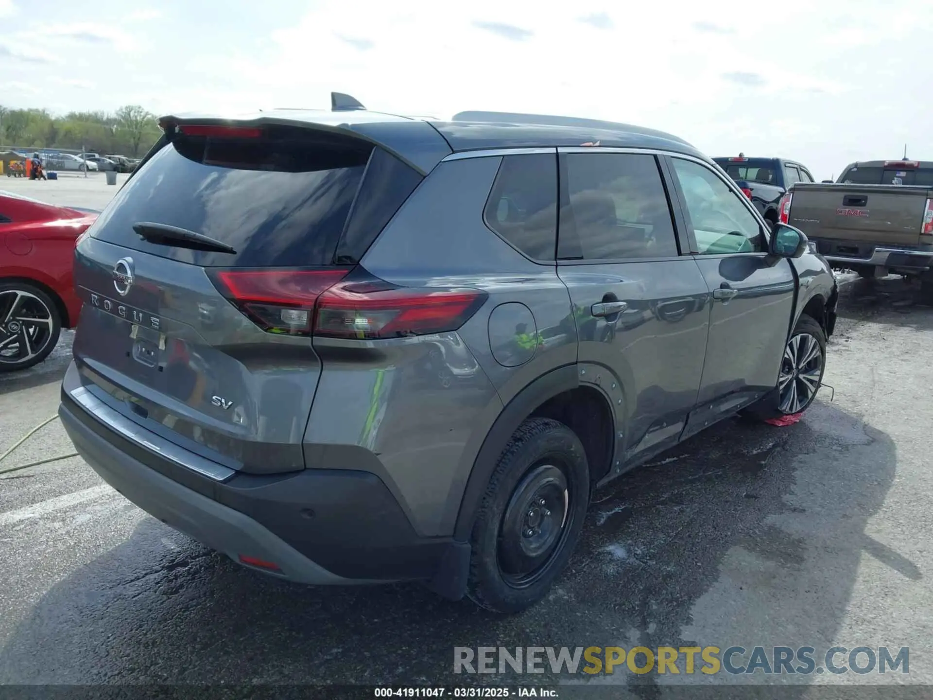 4 Фотография поврежденного автомобиля 5N1AT3BA1MC672278 NISSAN ROGUE 2021