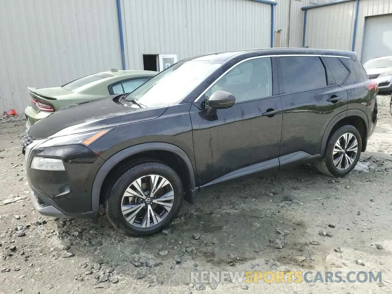 1 Photograph of a damaged car 5N1AT3BA1MC680090 NISSAN ROGUE 2021