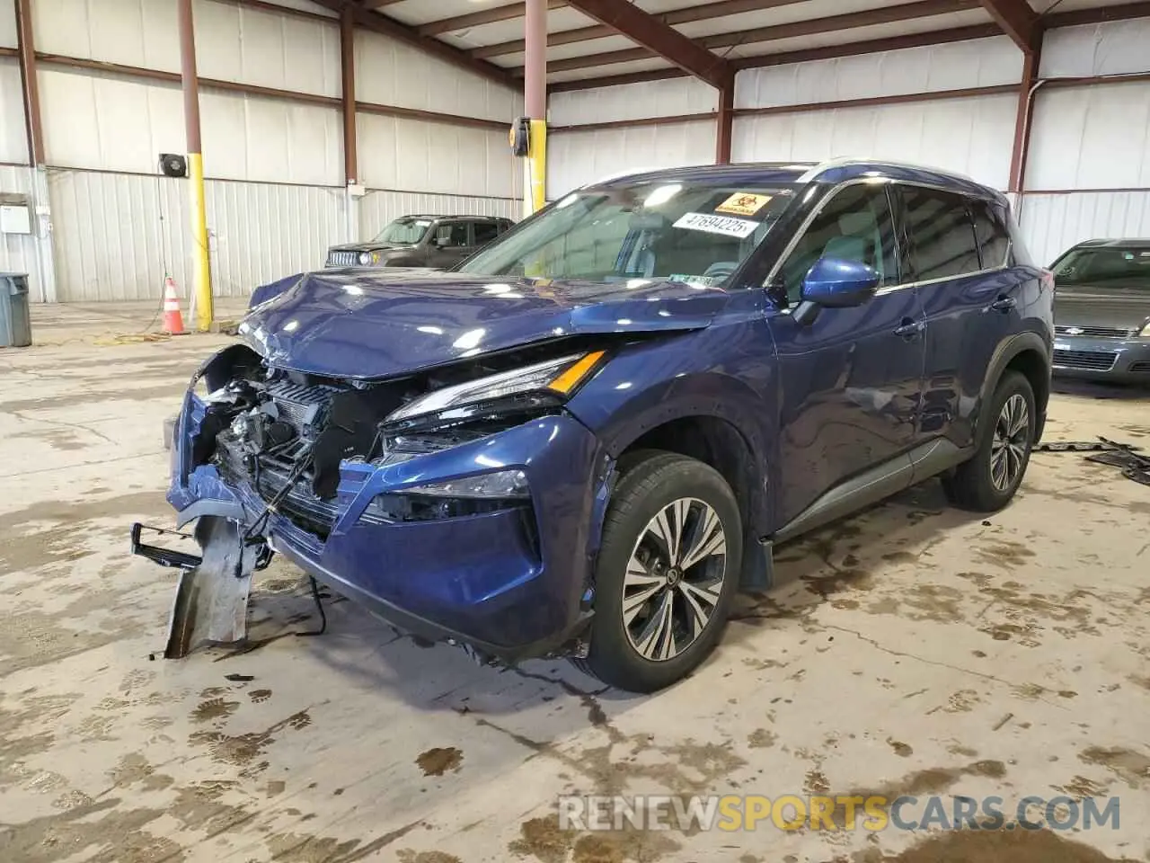 1 Фотография поврежденного автомобиля 5N1AT3BA1MC683913 NISSAN ROGUE 2021