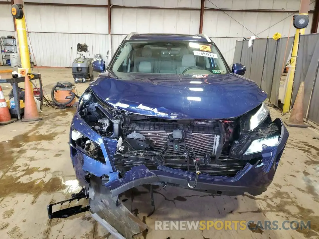 5 Фотография поврежденного автомобиля 5N1AT3BA1MC683913 NISSAN ROGUE 2021