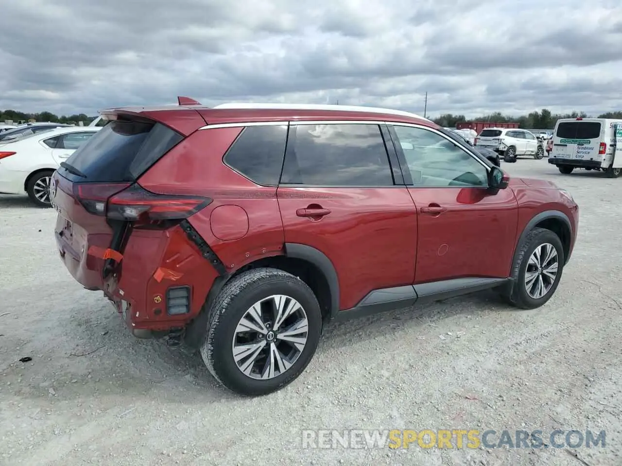 3 Фотография поврежденного автомобиля 5N1AT3BA1MC759906 NISSAN ROGUE 2021
