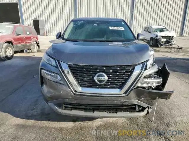 5 Photograph of a damaged car 5N1AT3BA1MC763843 NISSAN ROGUE 2021